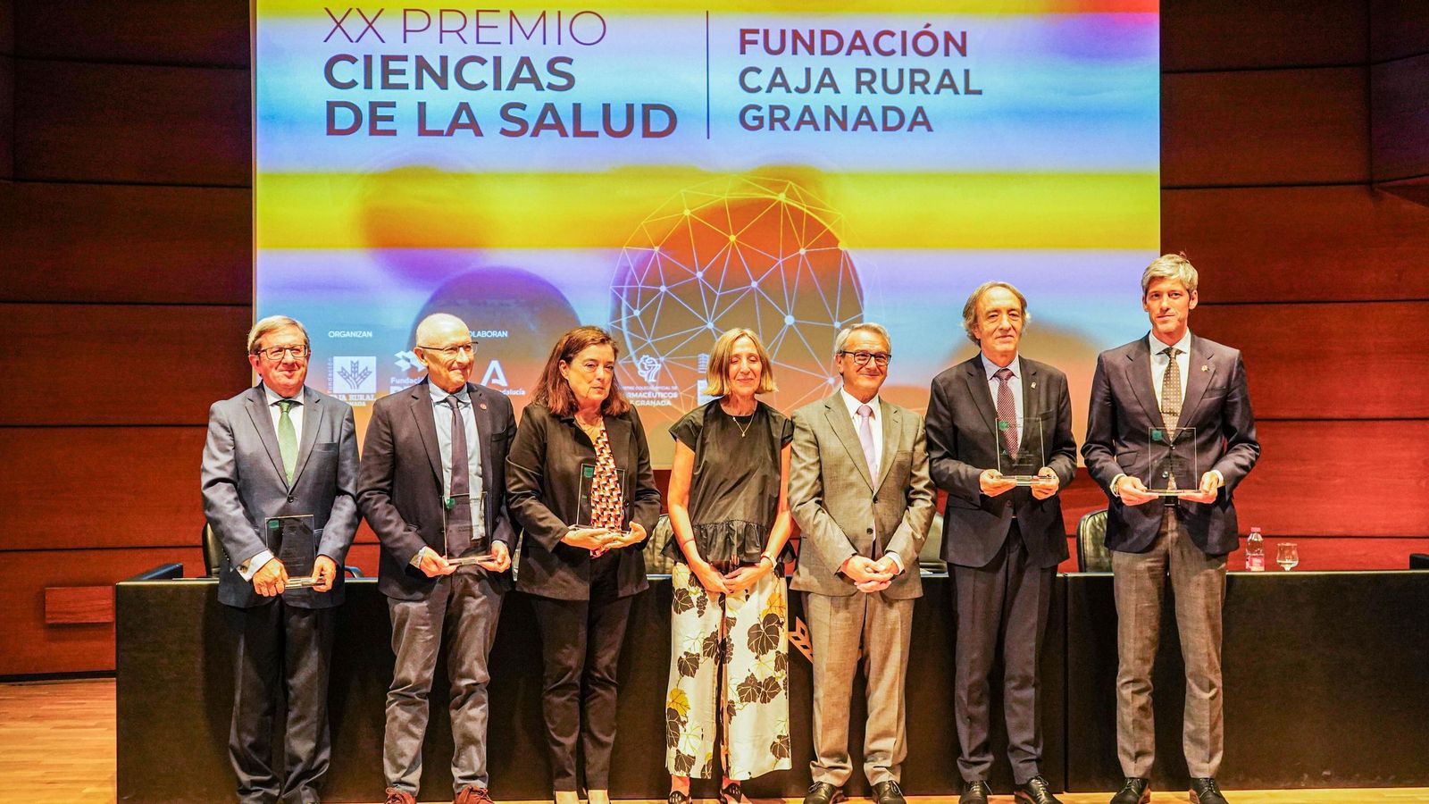 Celebración de los XX Premio Ciencias de la Salud en Granada