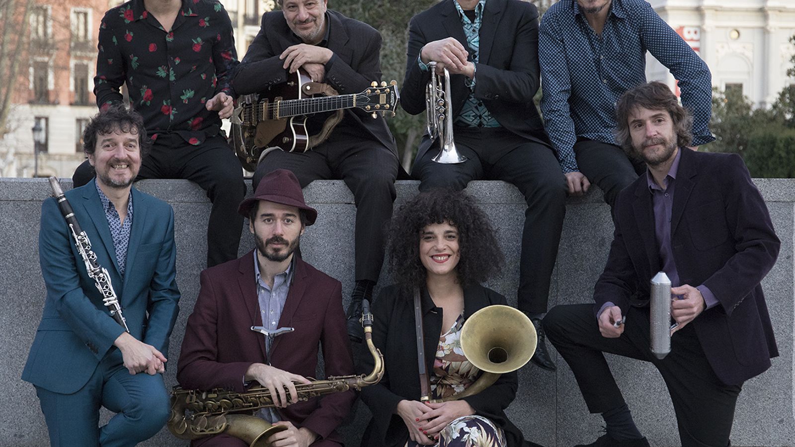 La orquesta Mastretta, veteranos con muchos galones de la música instrumental en España.