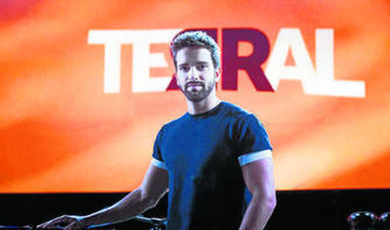 El cantante malagueño de gira en Madrid.