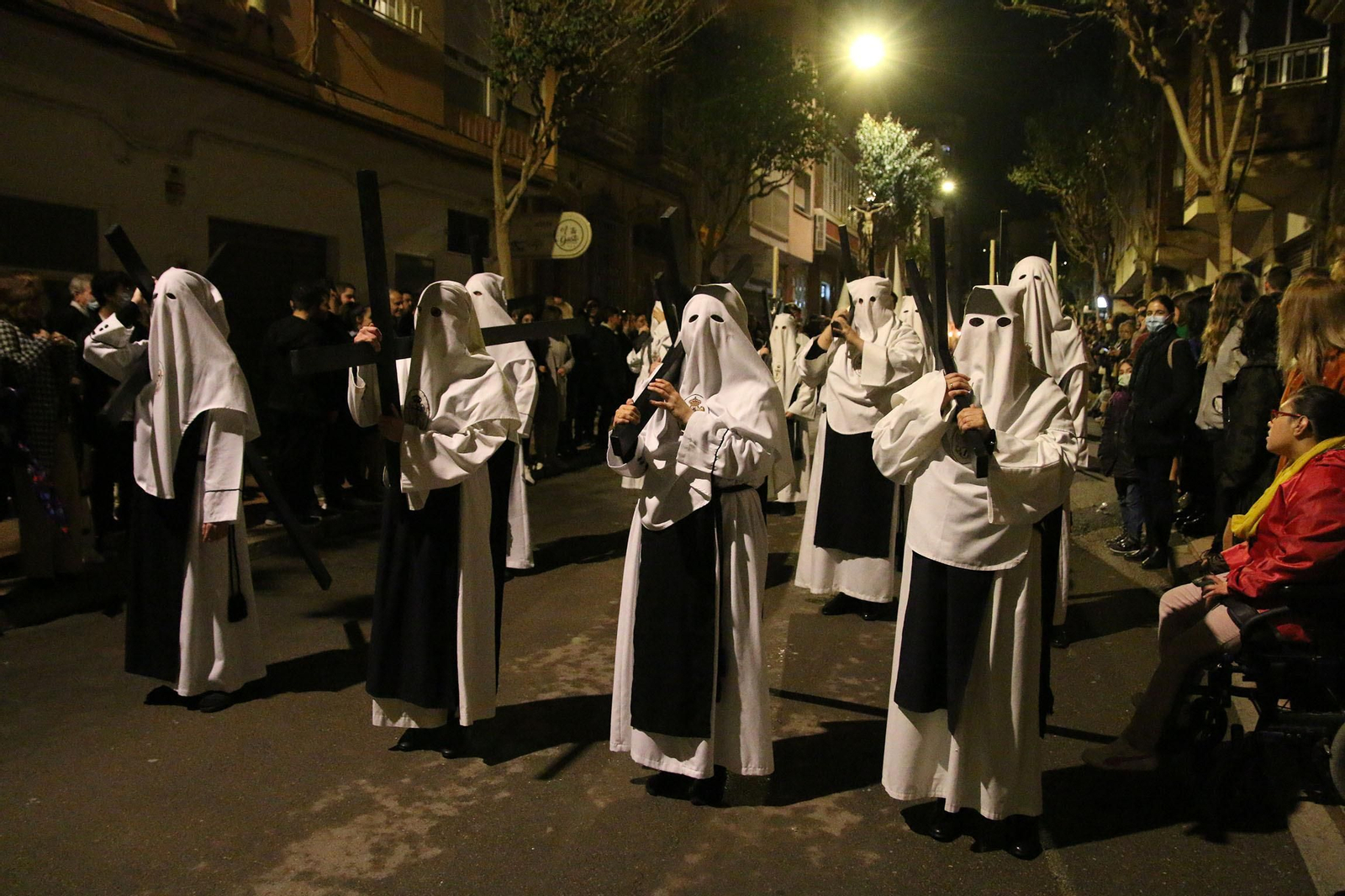 La procesión del Silencio de Almería, en imágenes