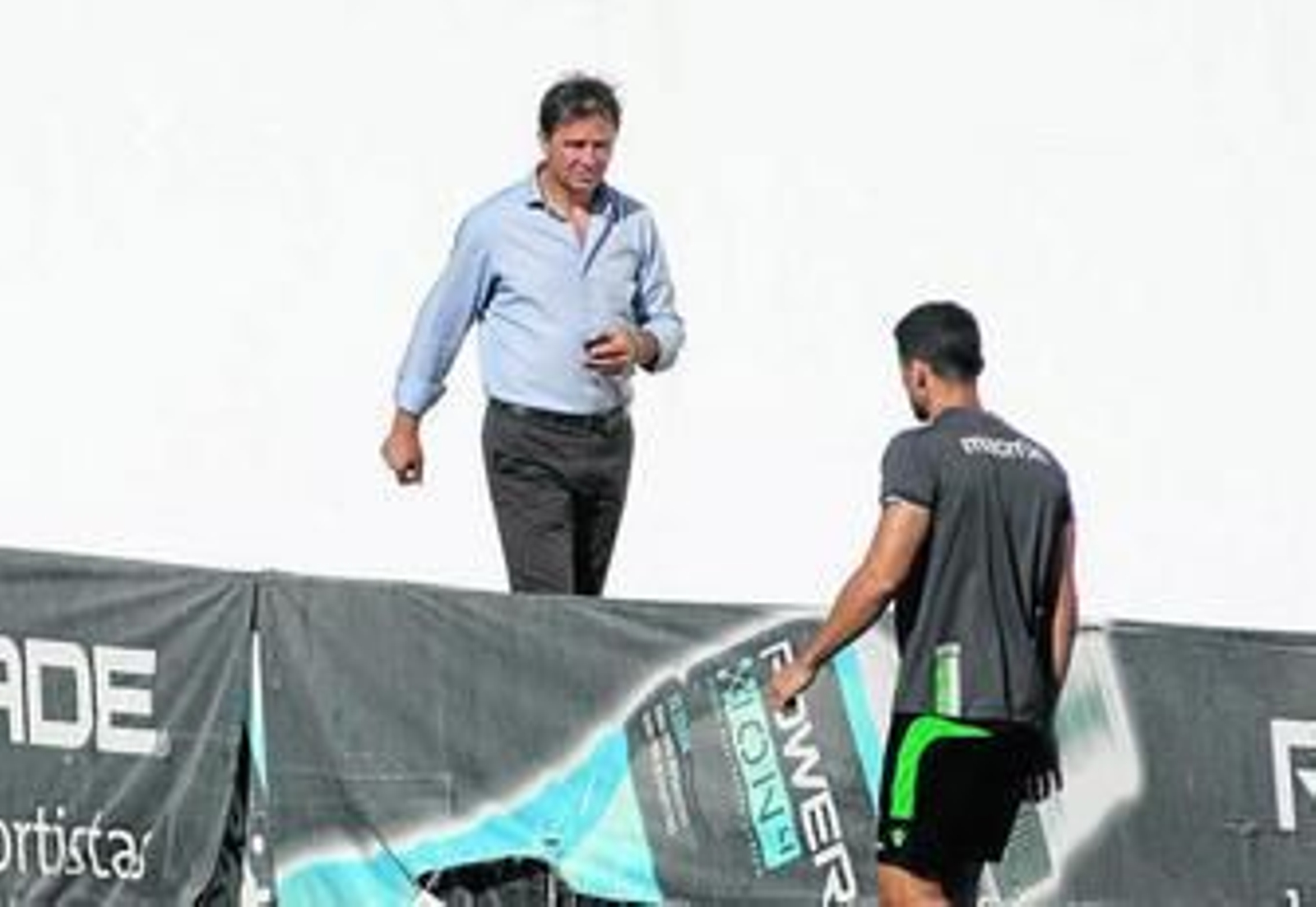 Stosic: "No hay debate sobre el entrenador"