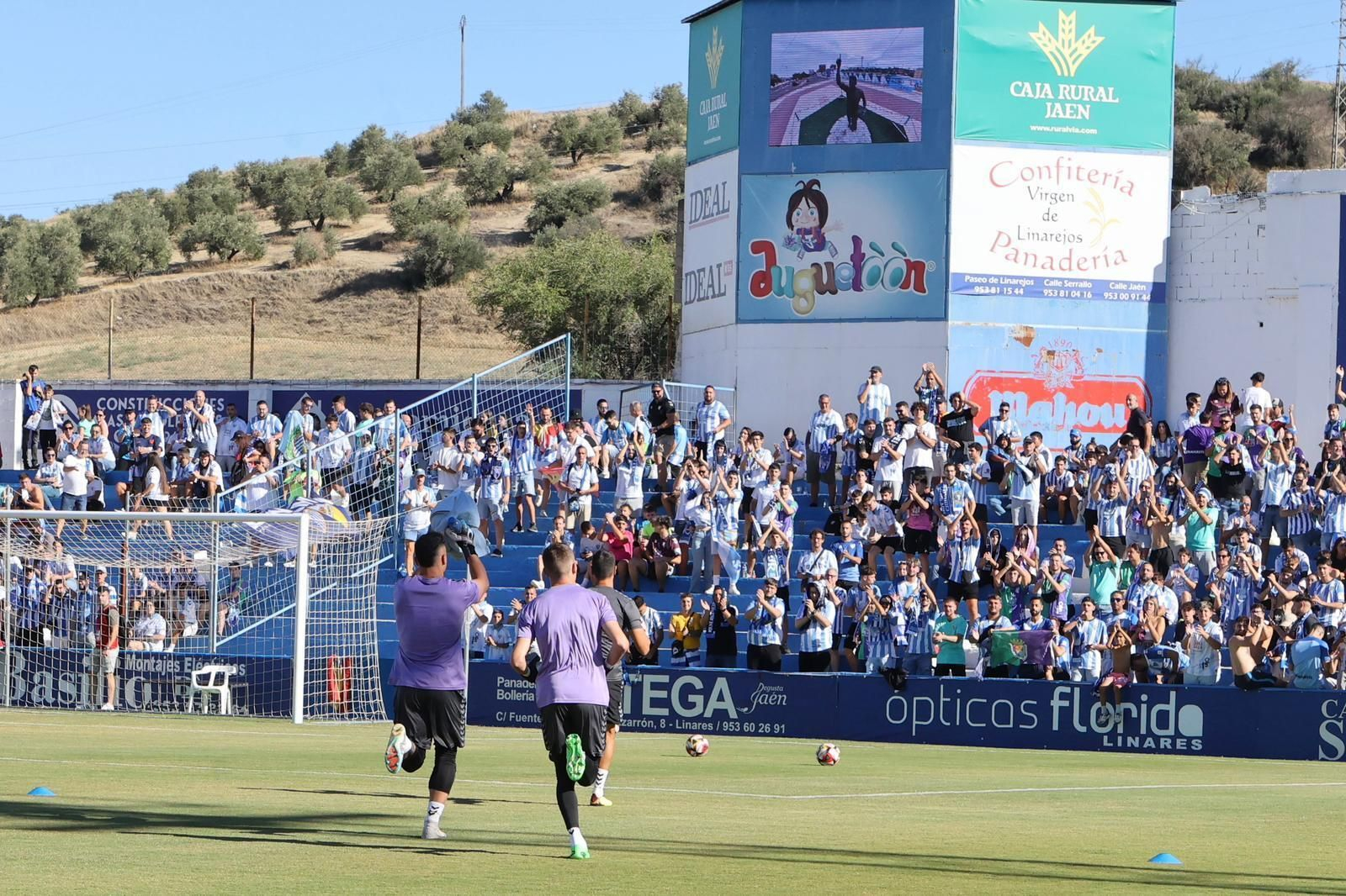 El Linares - Málaga CF, en fotos