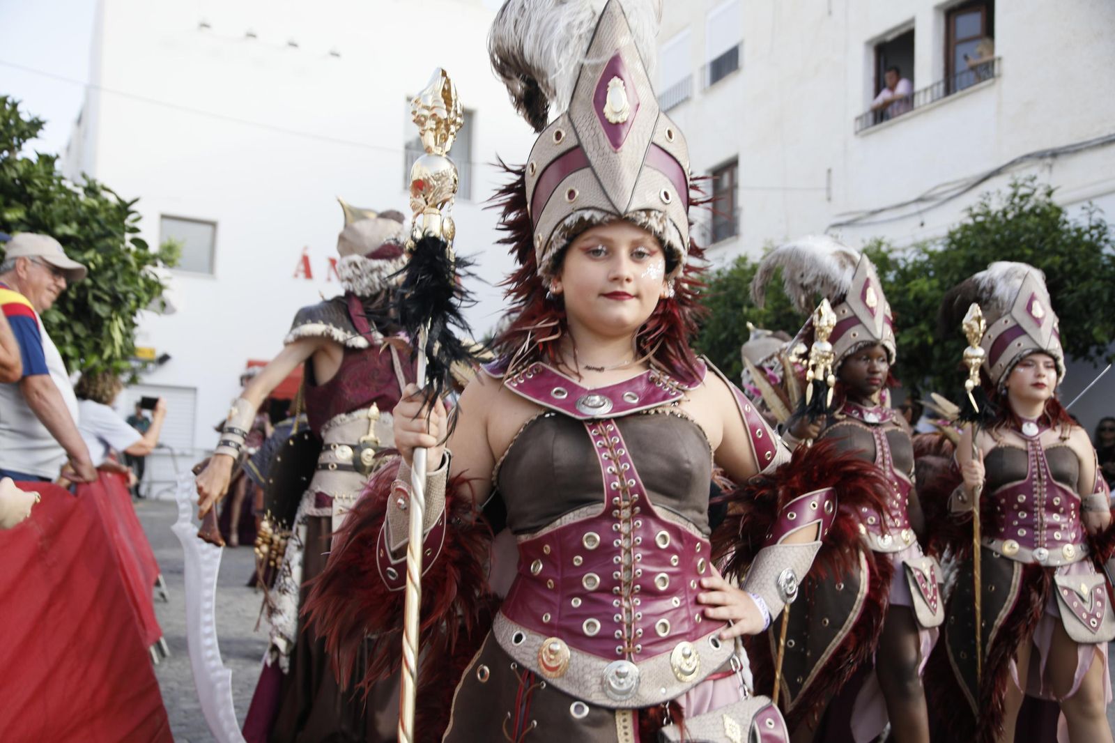 El gran desfile de Moros y Cristianos de Mojácar, en imágenes