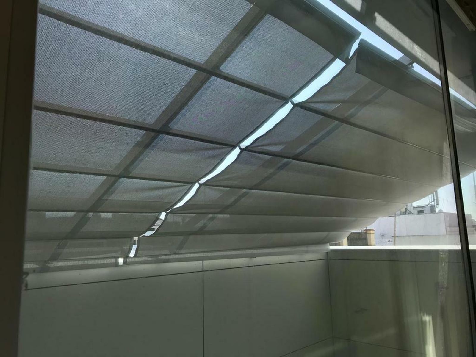 Nuevas cubiertas del centro de salud San Luis.