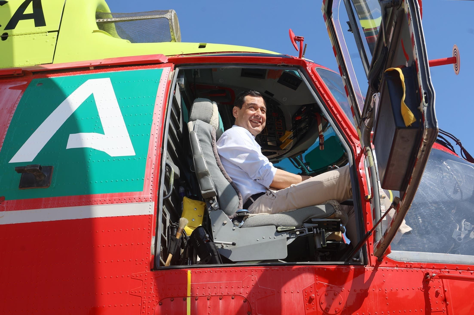 Imágenes de la presentación del Plan Infoca 2024 de prevención de incendios forestales