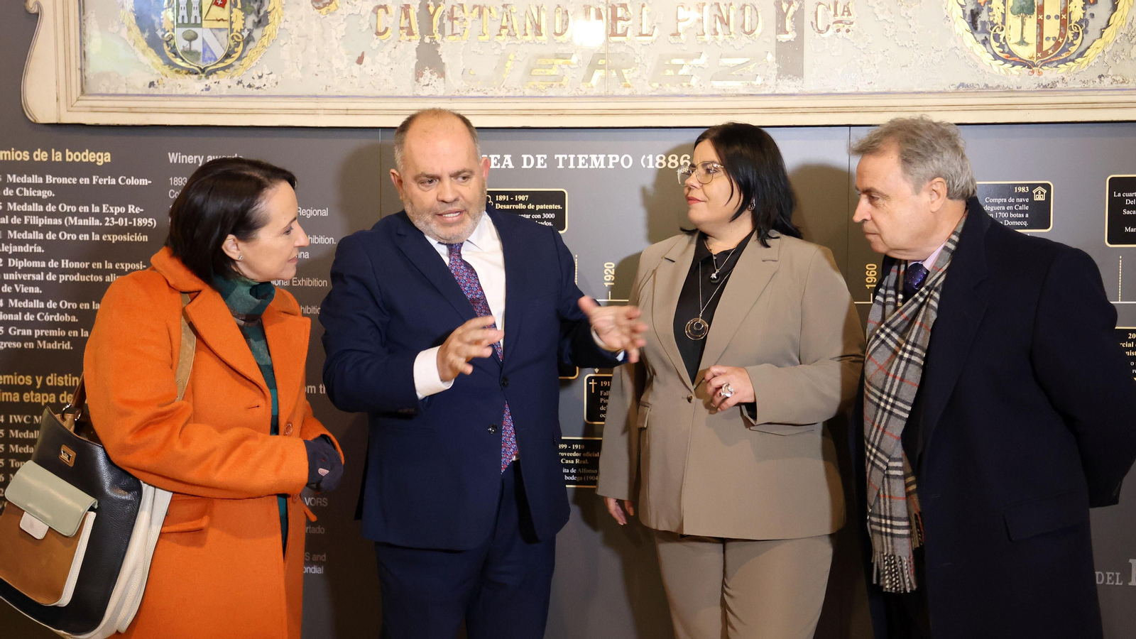 Inauguración del Museo y Centro de Interpretación del Vino de Jerez en Cayetano del Pino