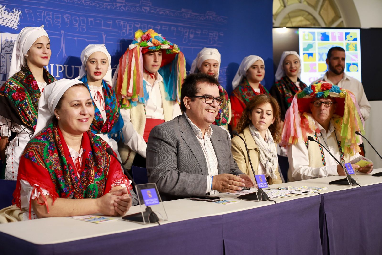 Presentación del Encuentro de Cuadrillas de Vélez Rubio, en Diputación