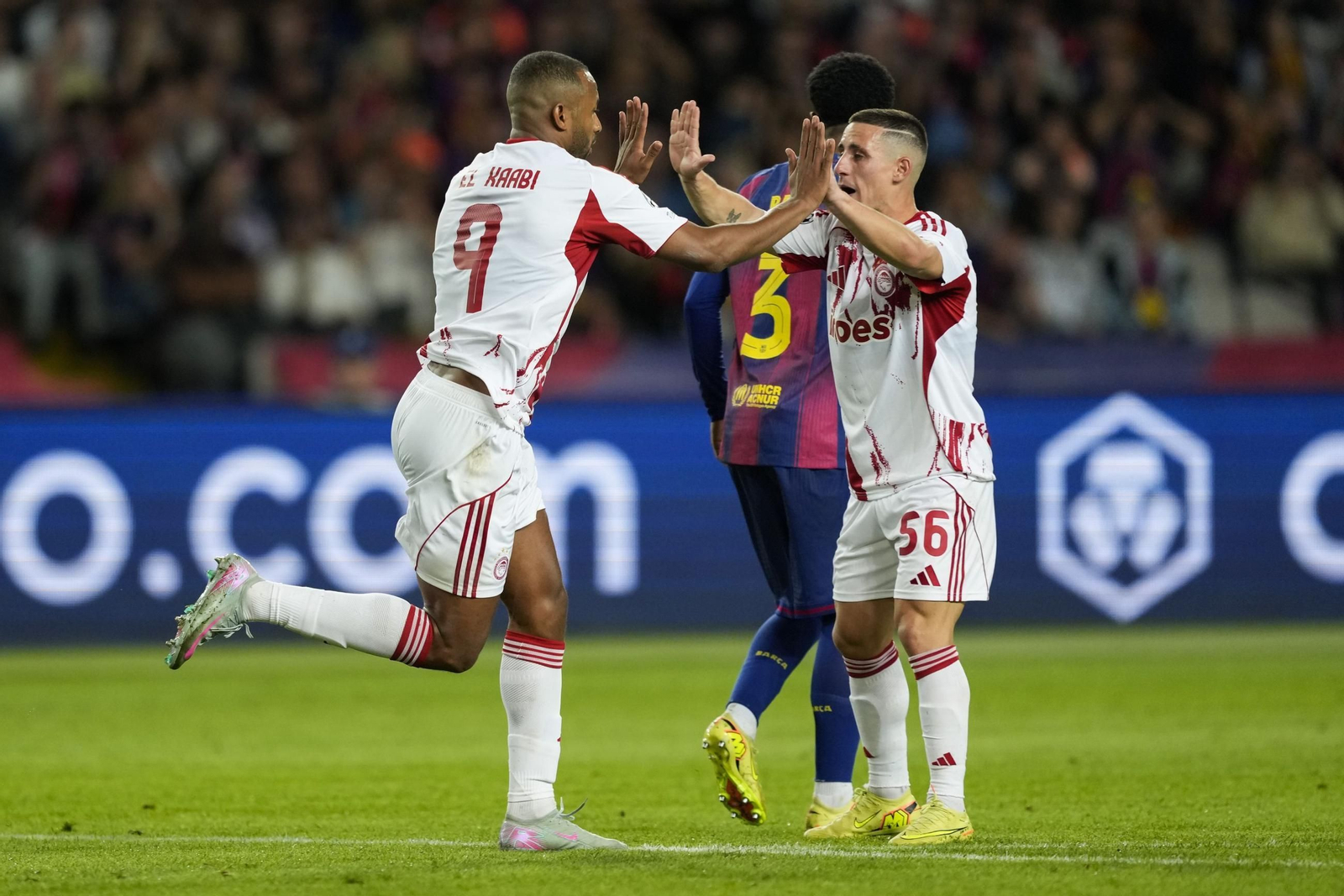 Las fotos del Barcelona-Olympiacos