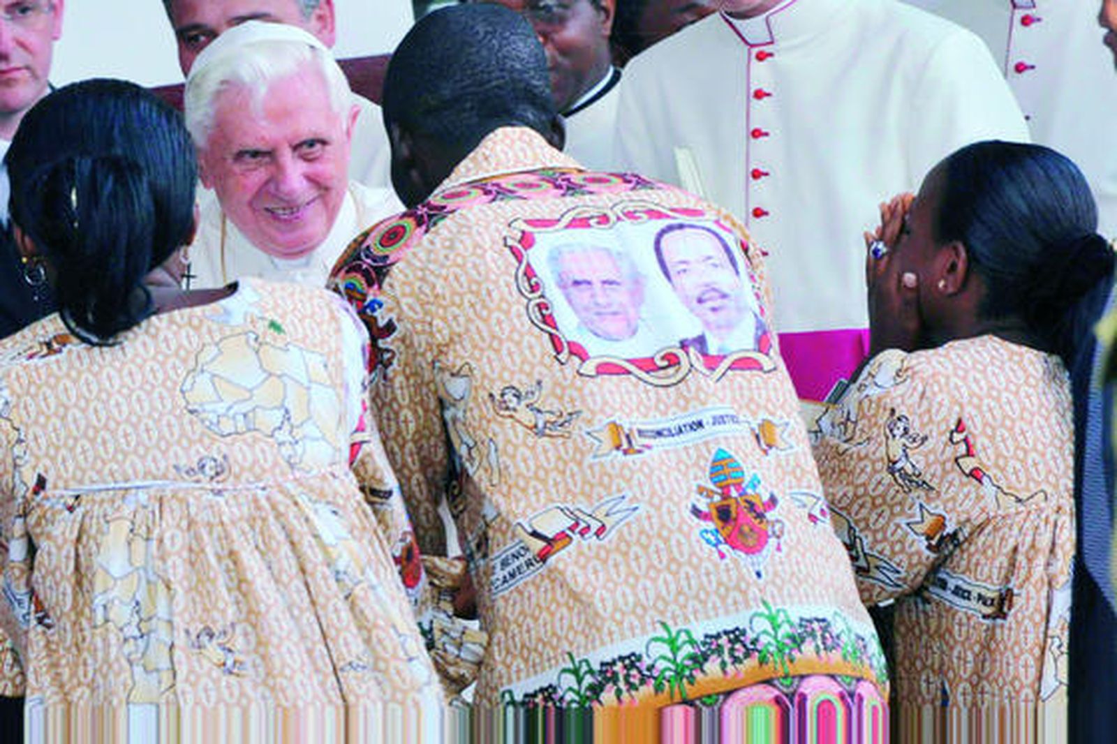 El Papa en su visita a Camerún.

Foto: Efe