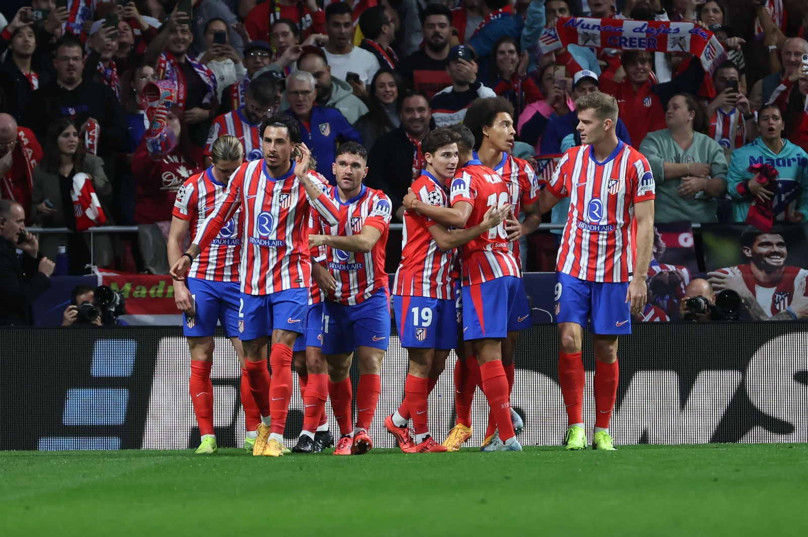 Las mejores imágenes del Atlético de Madrid en su duelo contra el Lille