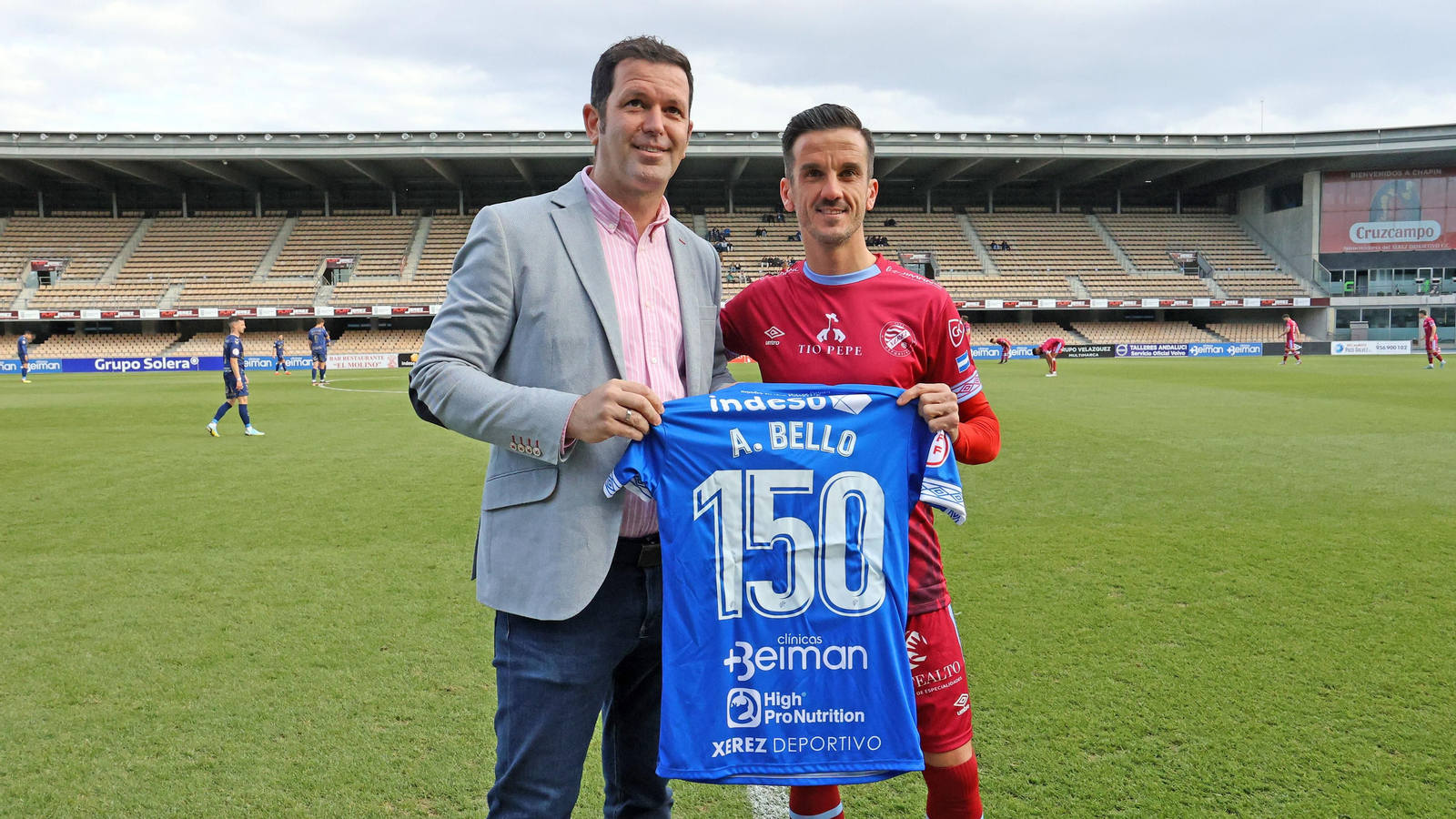 Xerez DFC contra UCAM Murcia en Chapín