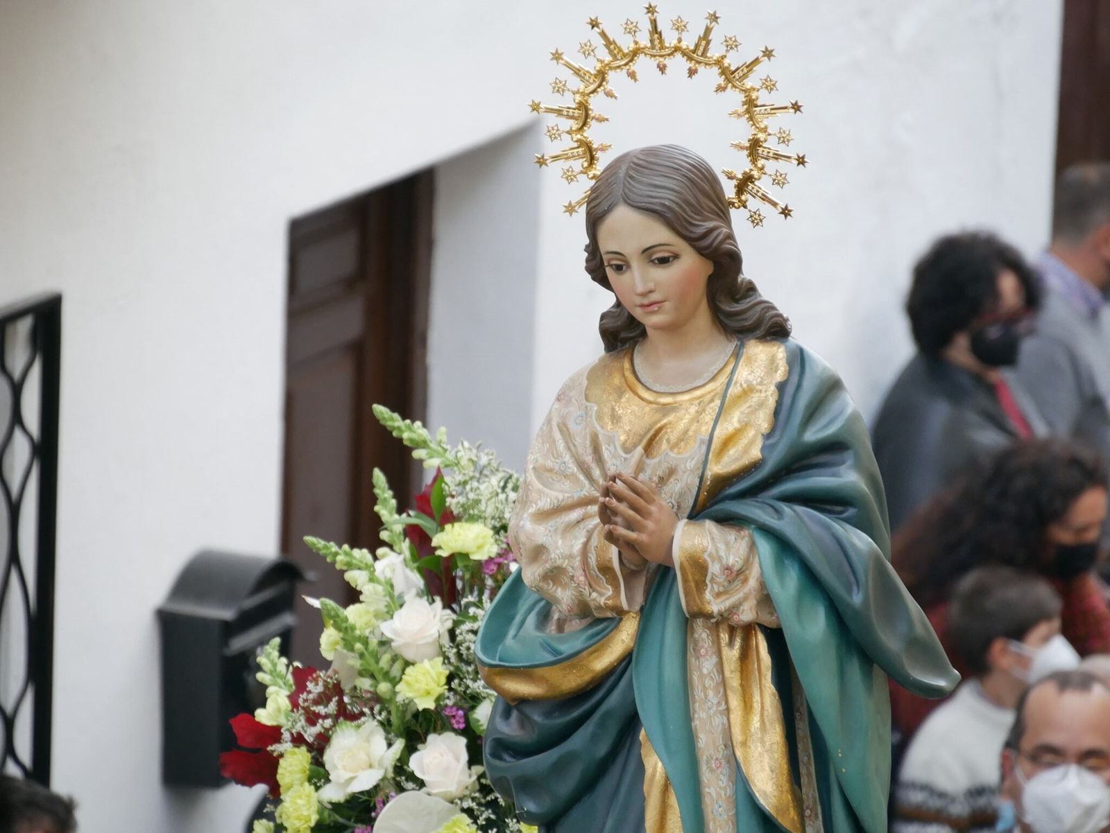 La procesión de la Inmaculada en El Carpio, en fotografías