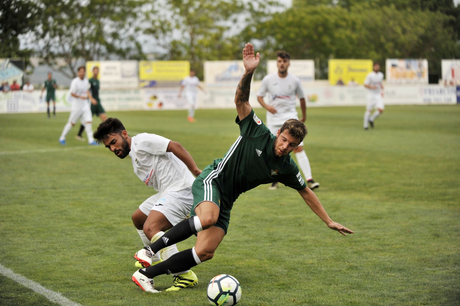 Las imágenes del Arcos-Betis (2-2)