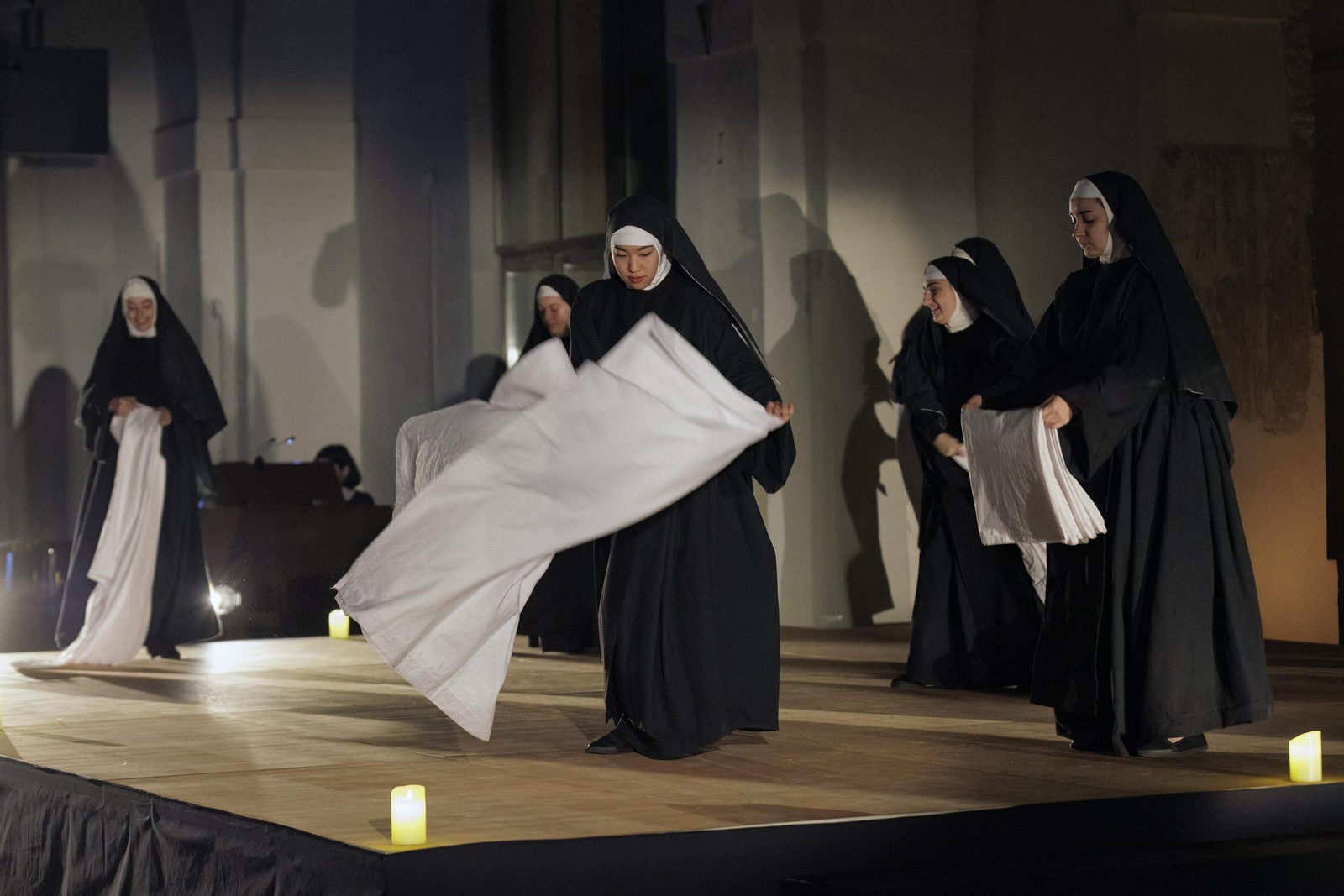 Las imágenes del estreno de la opera "Suor Angelica (Sor Angélica)" en la Real Fábrica de Artillería