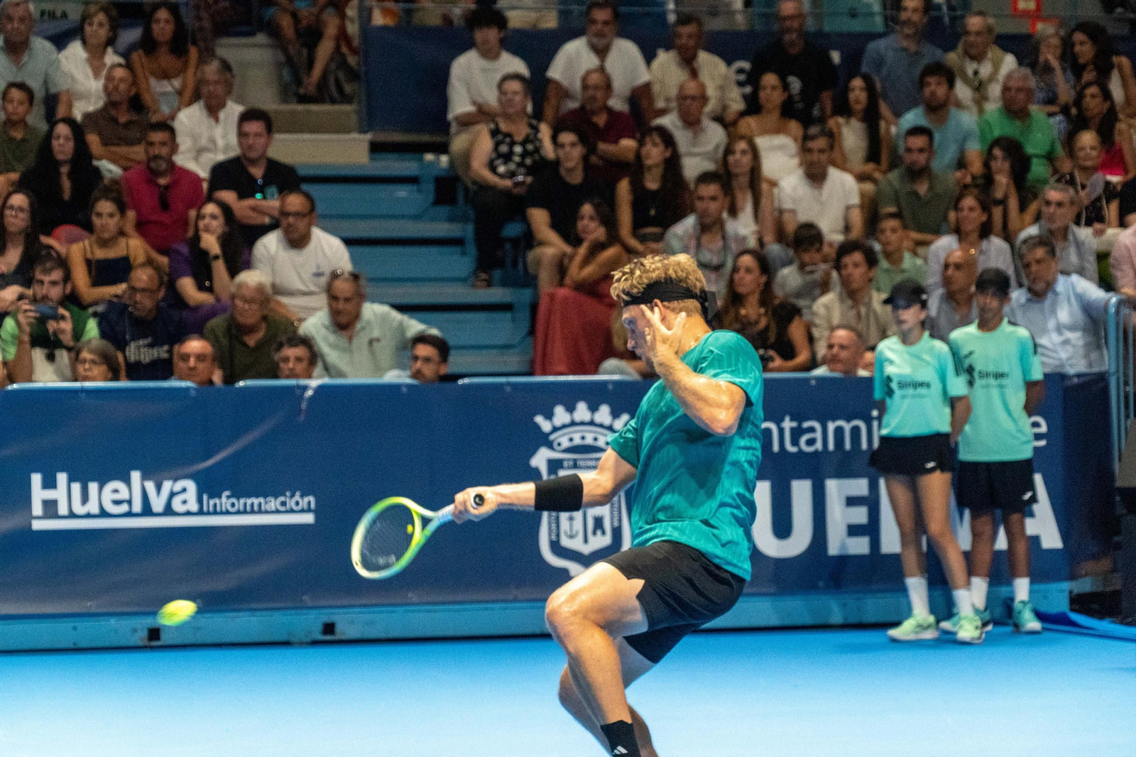 Imágenes de la final masculina de la Copa del Rey de tenis entre Daniil Medvedev y Alejandro Davidovich