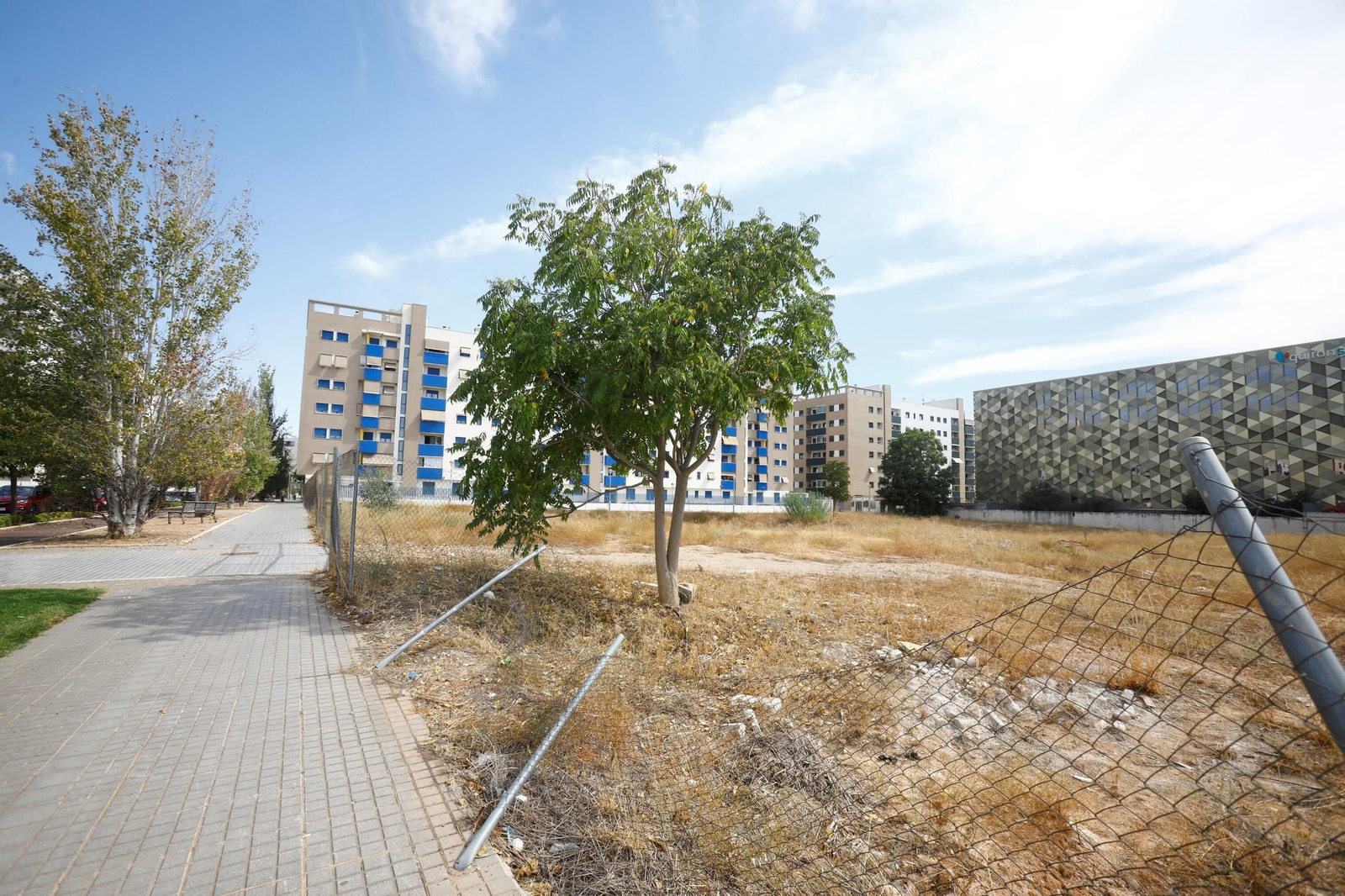 Terrenos que cederá la GMU para la nueva residencia de ancianos de Mayorus