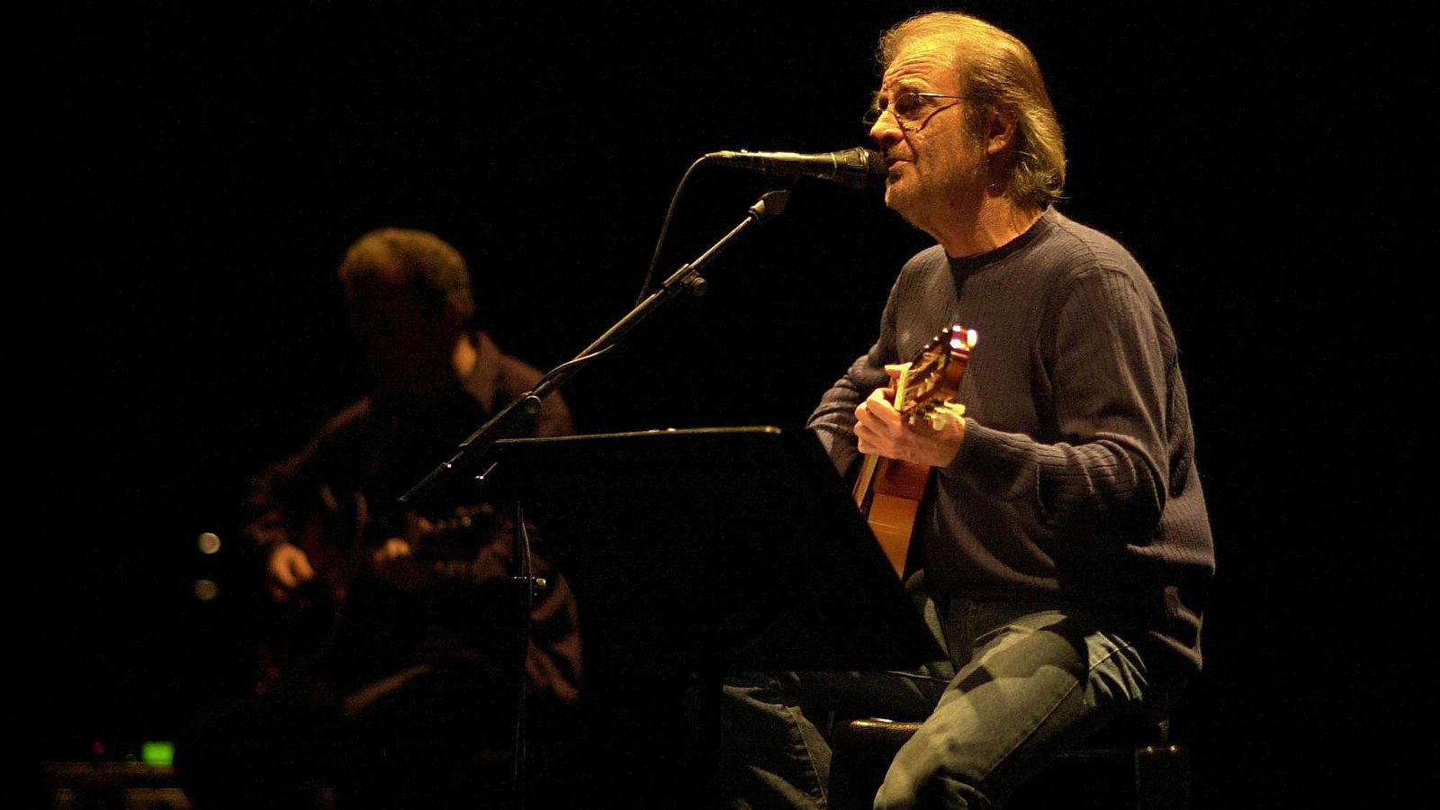 Aute, durante un concierto en 2003.