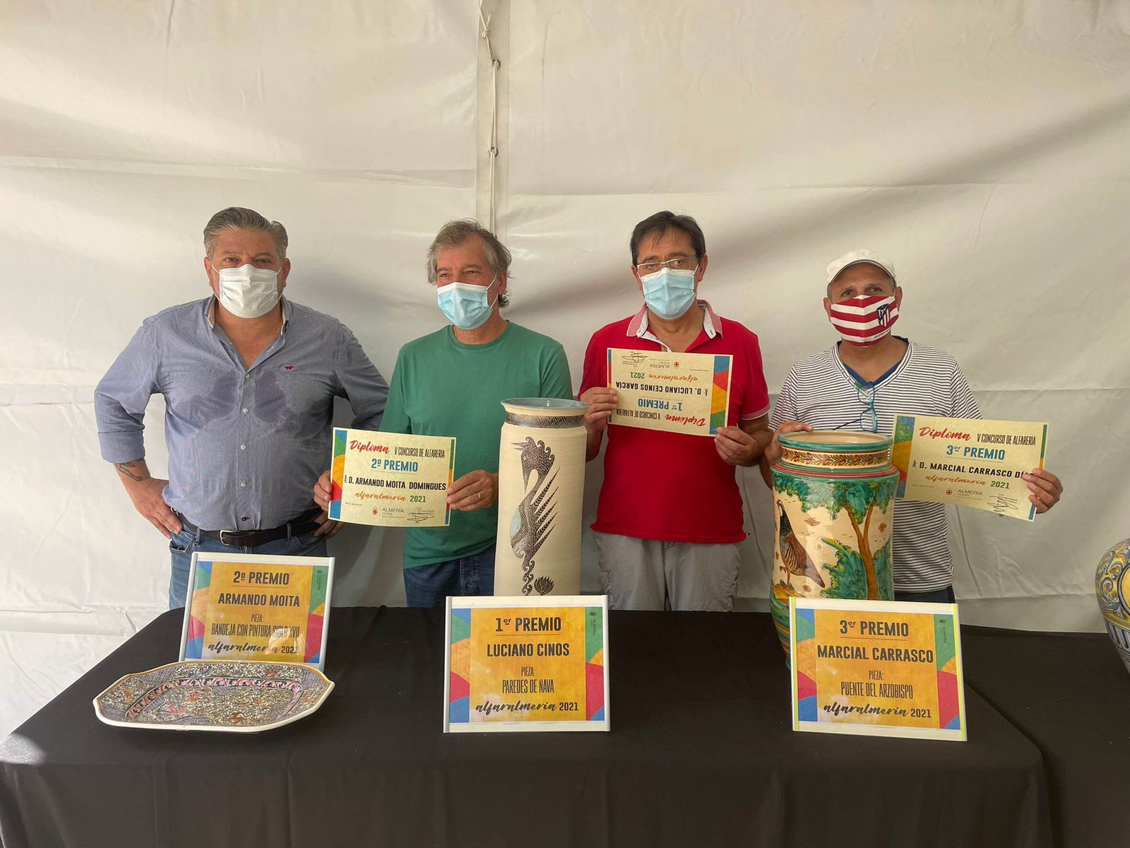 Ya hay ganadores del V Concurso de Alfarería de la feria de Almería