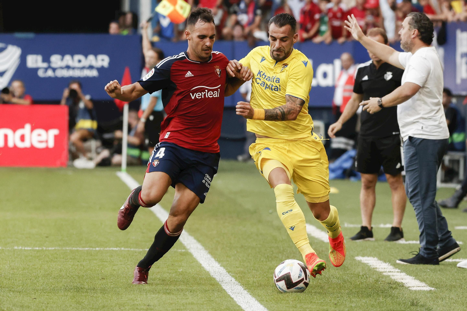 Osasuna-Cádiz, en imágenes