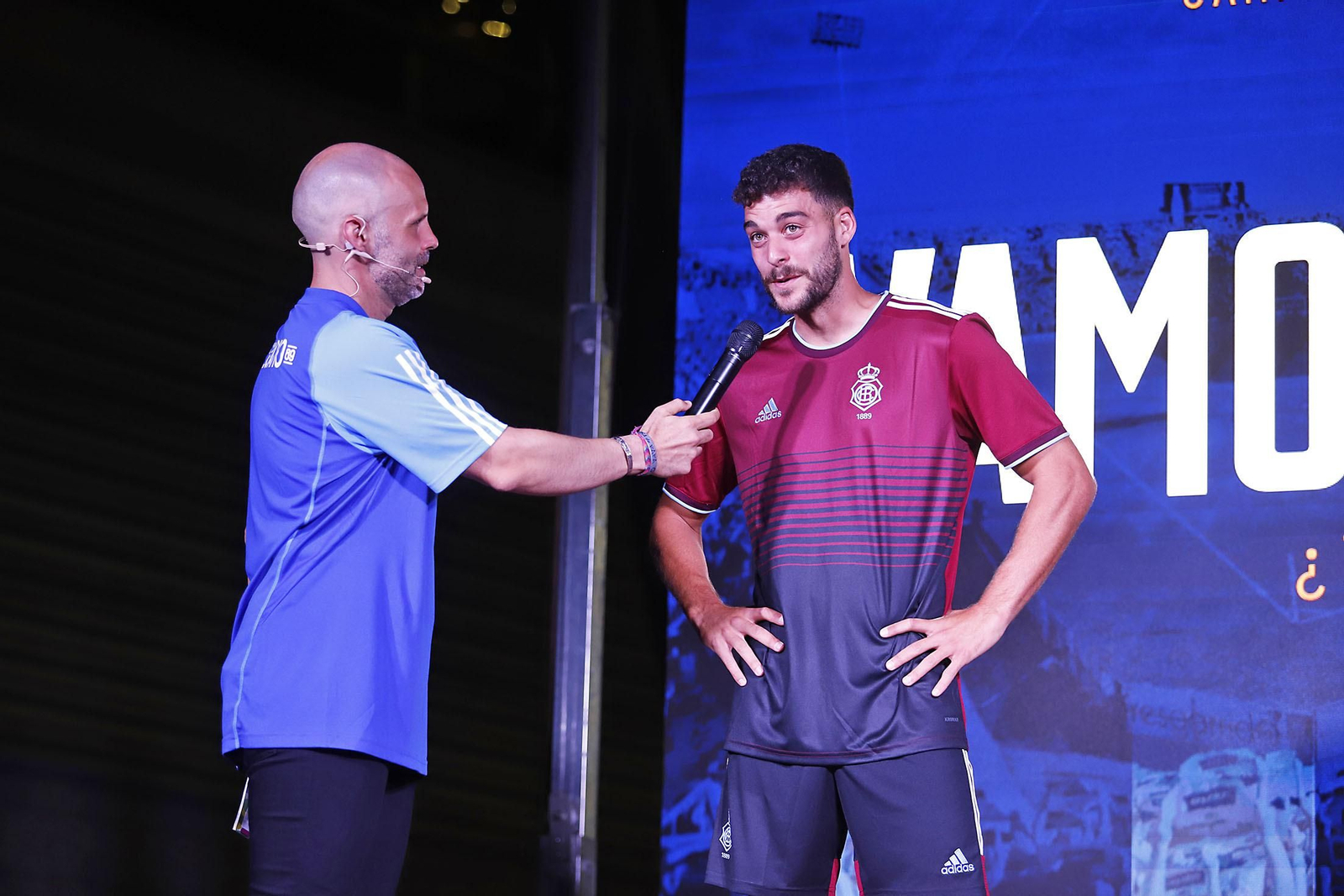 Imágenes de las nuevas equipaciones del Recreativo de Huelva para la temporada 2023/24