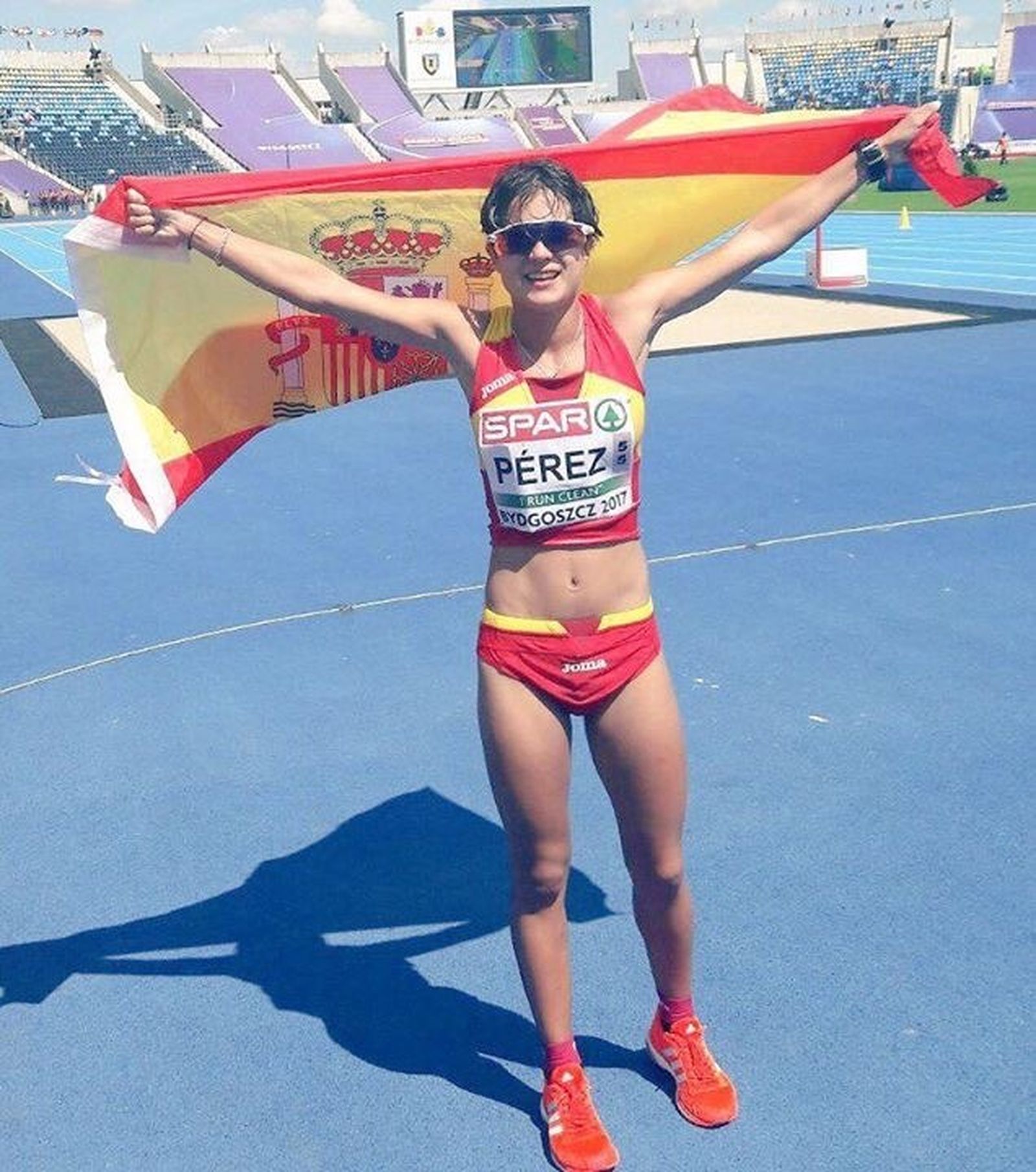 La marchadora de Orce María Pérez