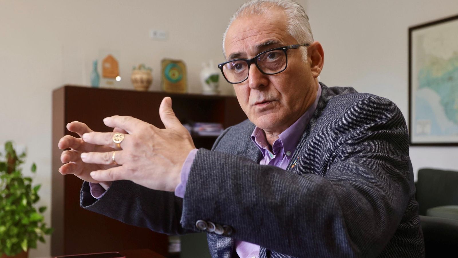 Joaquín Páez, presidente de la Confederación Hidrográfica del Guadalquivir.