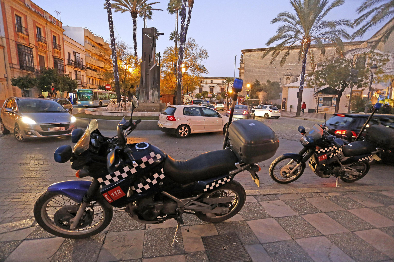 Vista de la Alameda Cristina, donde se rodarán algunas de las escenas de la tercera temporada.