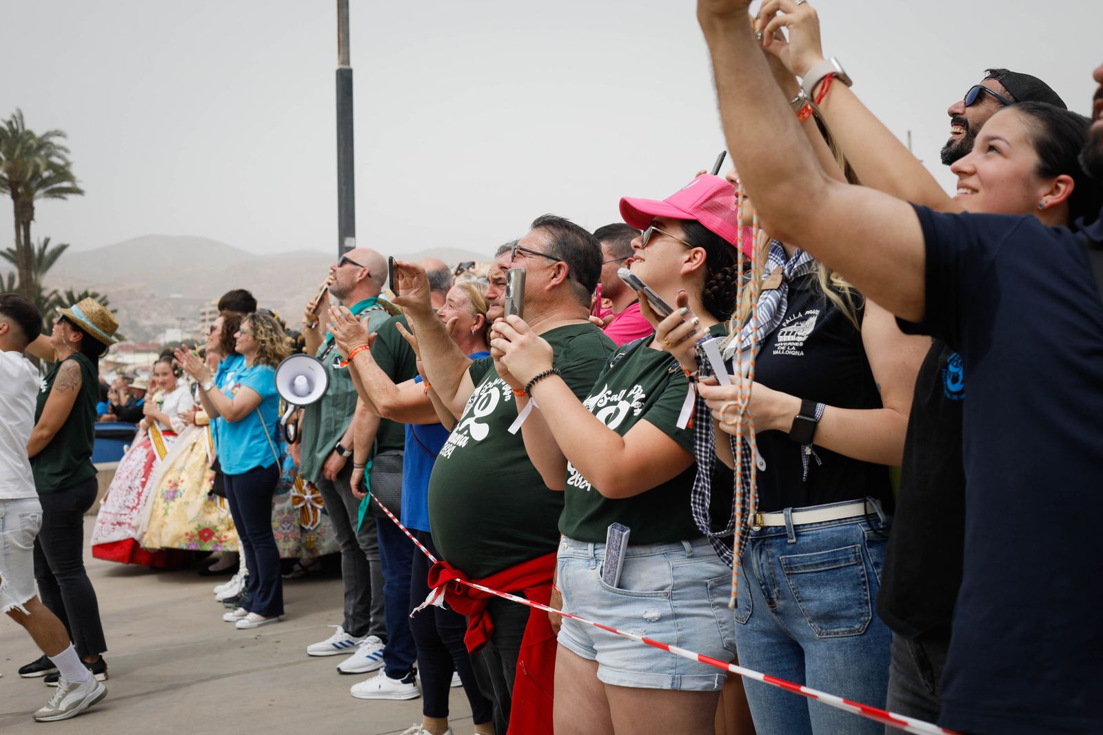 Las mejores imágenes de la "Globotá" en las fallas de Almería