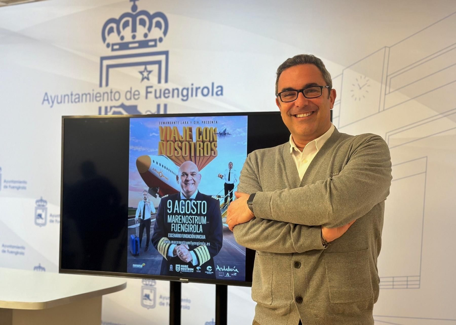 El concejal de Cultura, Rodrigo Romero.