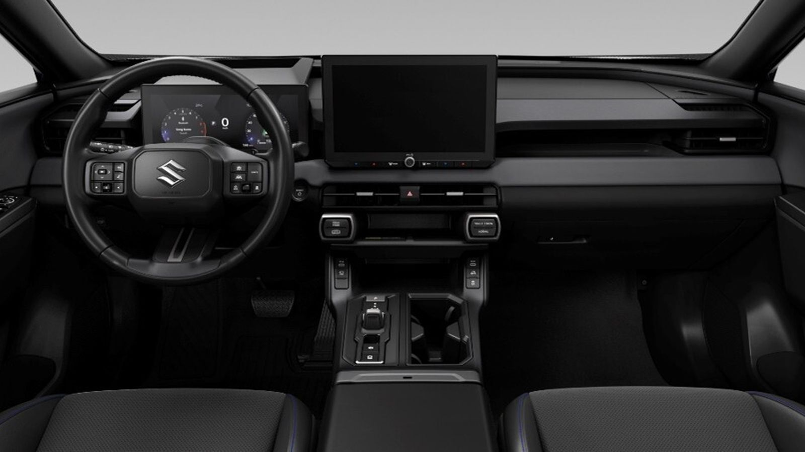 El salpicadero cambia por completo en cuanto a sus formas, si bien mantiene la pantalla central en una posición central y no integrada. Lo mismo ocurre ahora con la de la instrumentación, que carece de capilla.