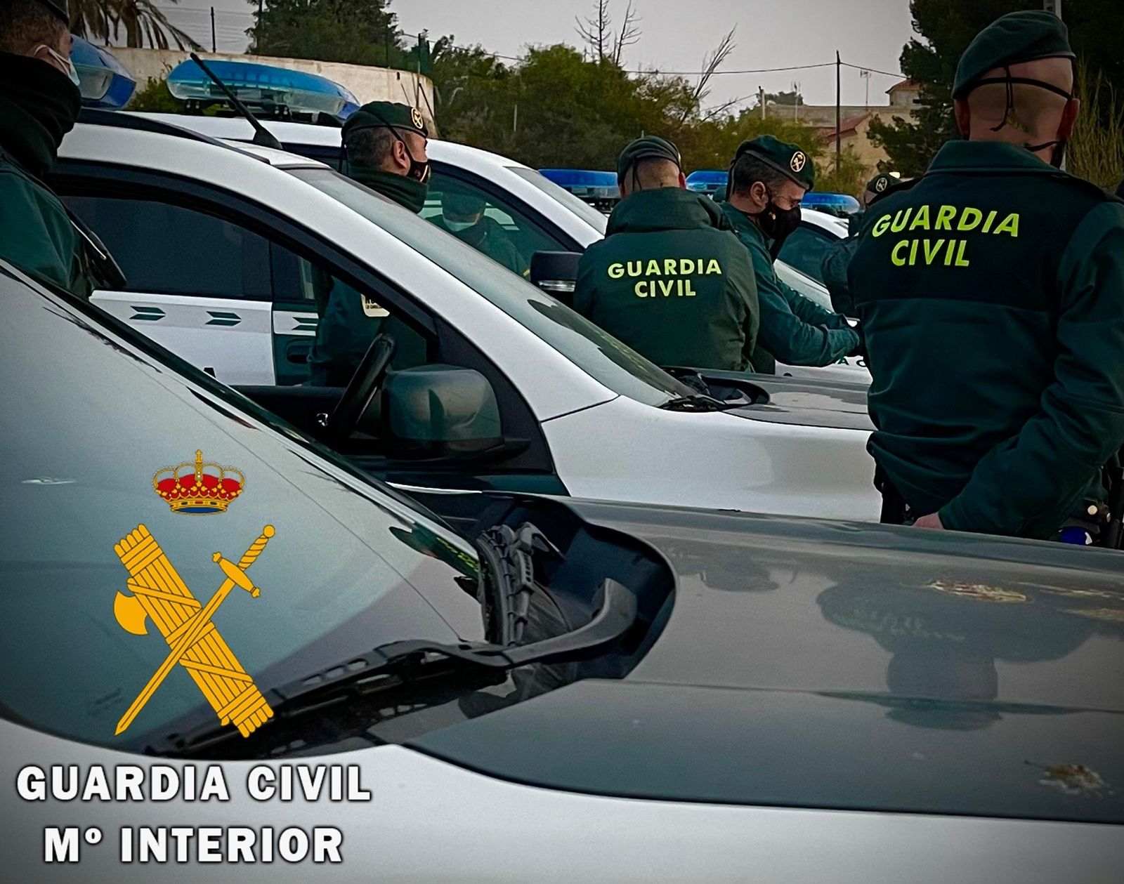 Imagen de archivo de agentes de la Guardia Civil.