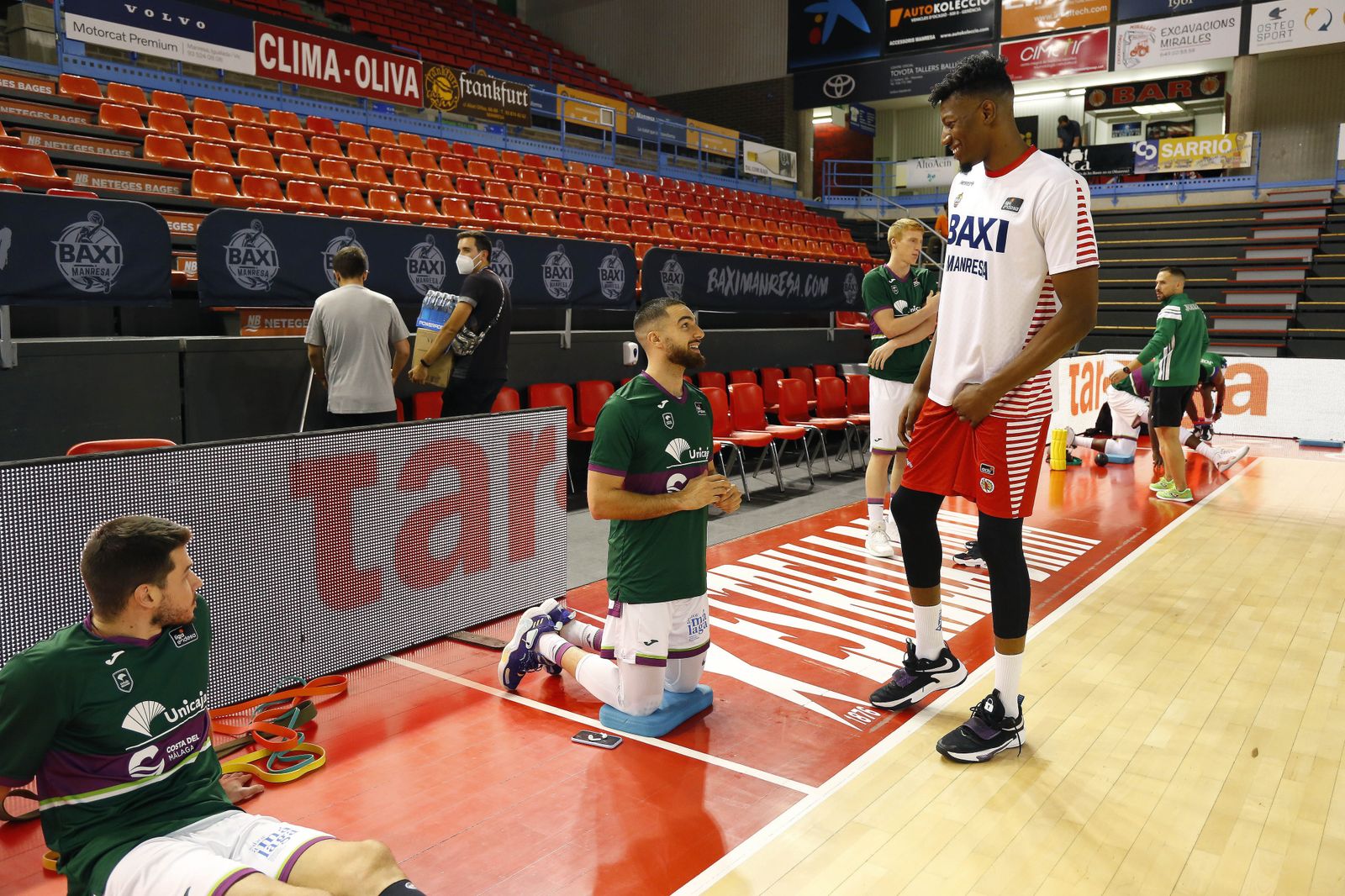 El Baxi Manresa-Unicaja, en fotos