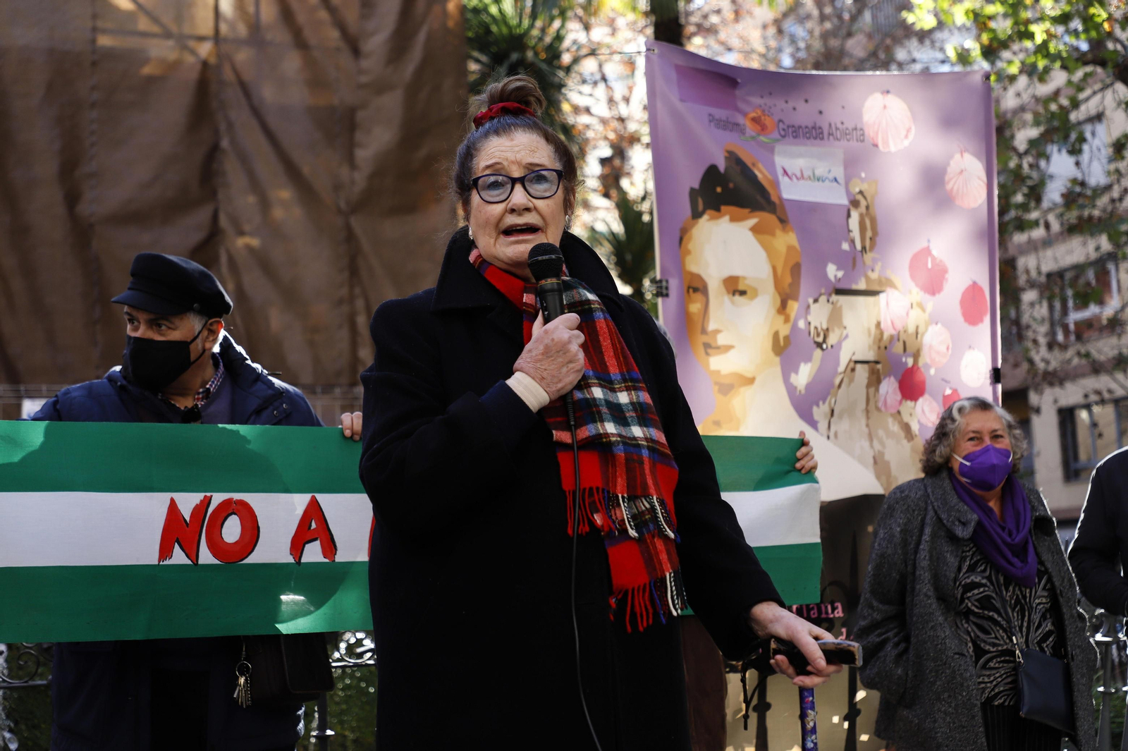 Granada Abierta celebra su acto alternativo a la Toma en honor a la Mariana