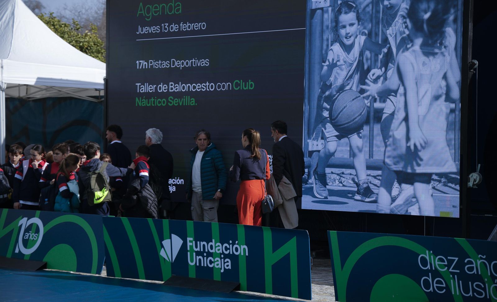 Las fotos de la gran cúpula de la Fundación Unicaja