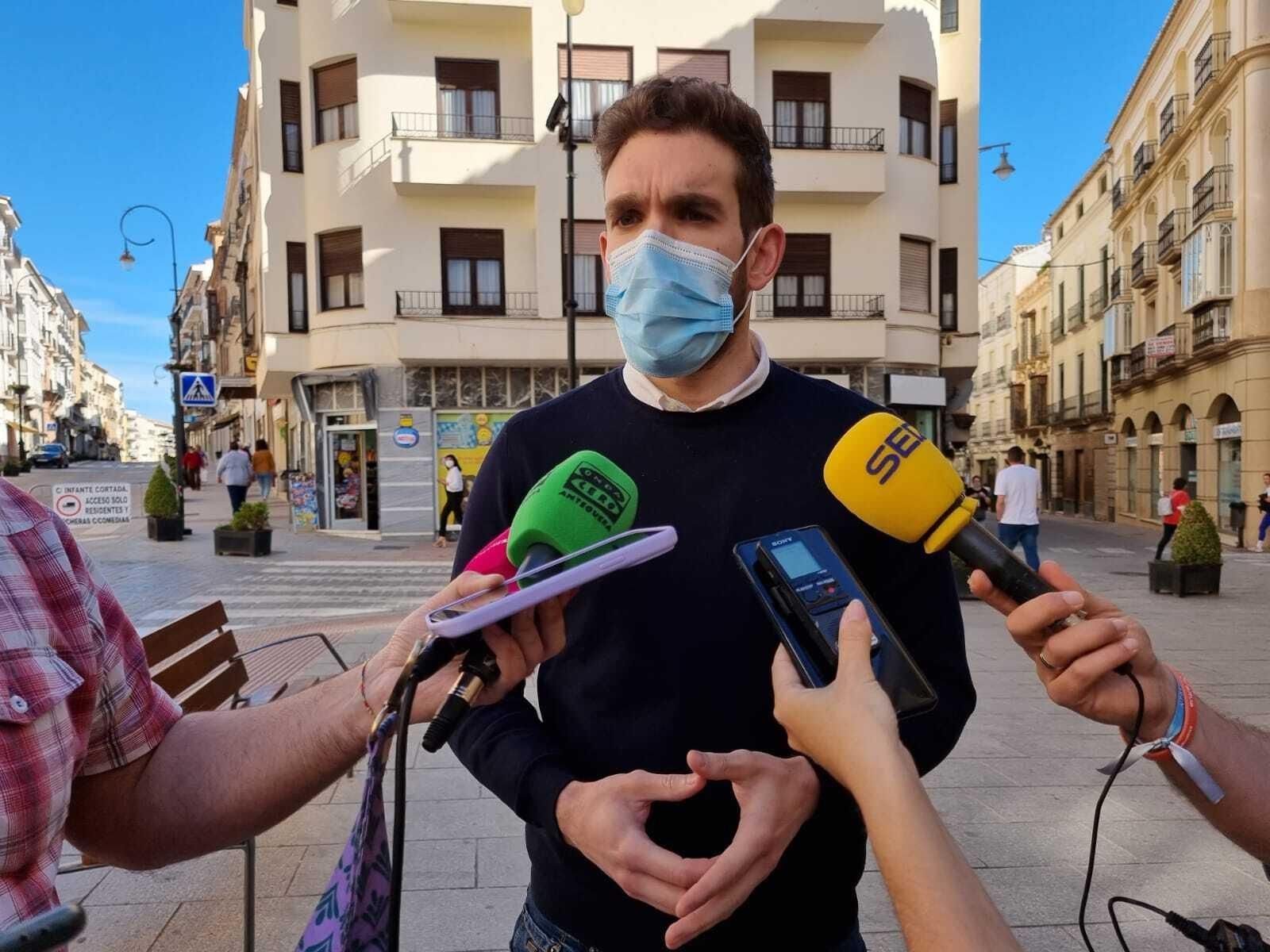 José Manuel Puche, portavoz de Ciudadanos en Antequera. José Manuel Puche, portavoz de Ciudadanos en Antequera.