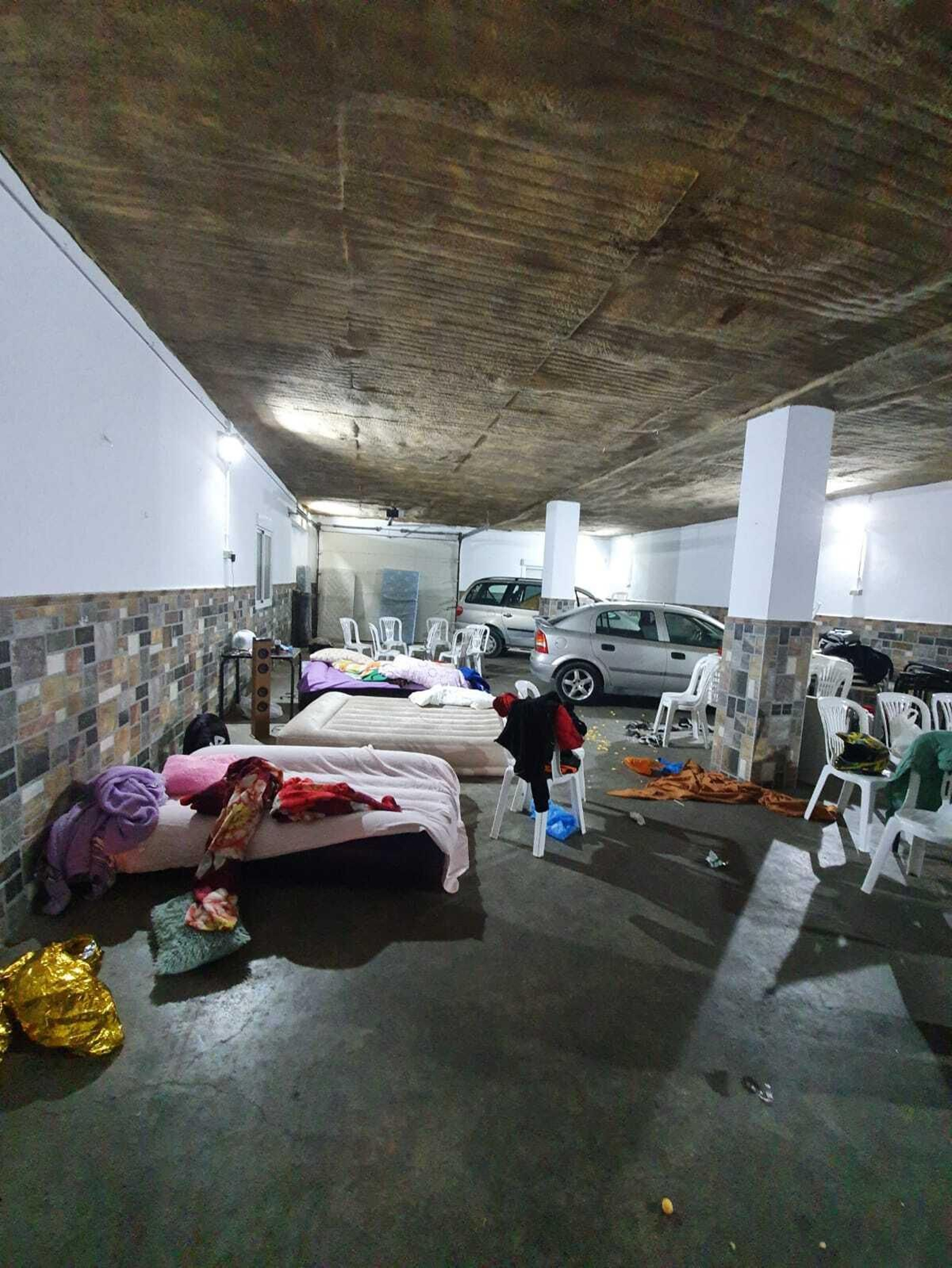 Vista de uno de los encuentros de jóvenes donde intervino la Policía Local de Chiclana.