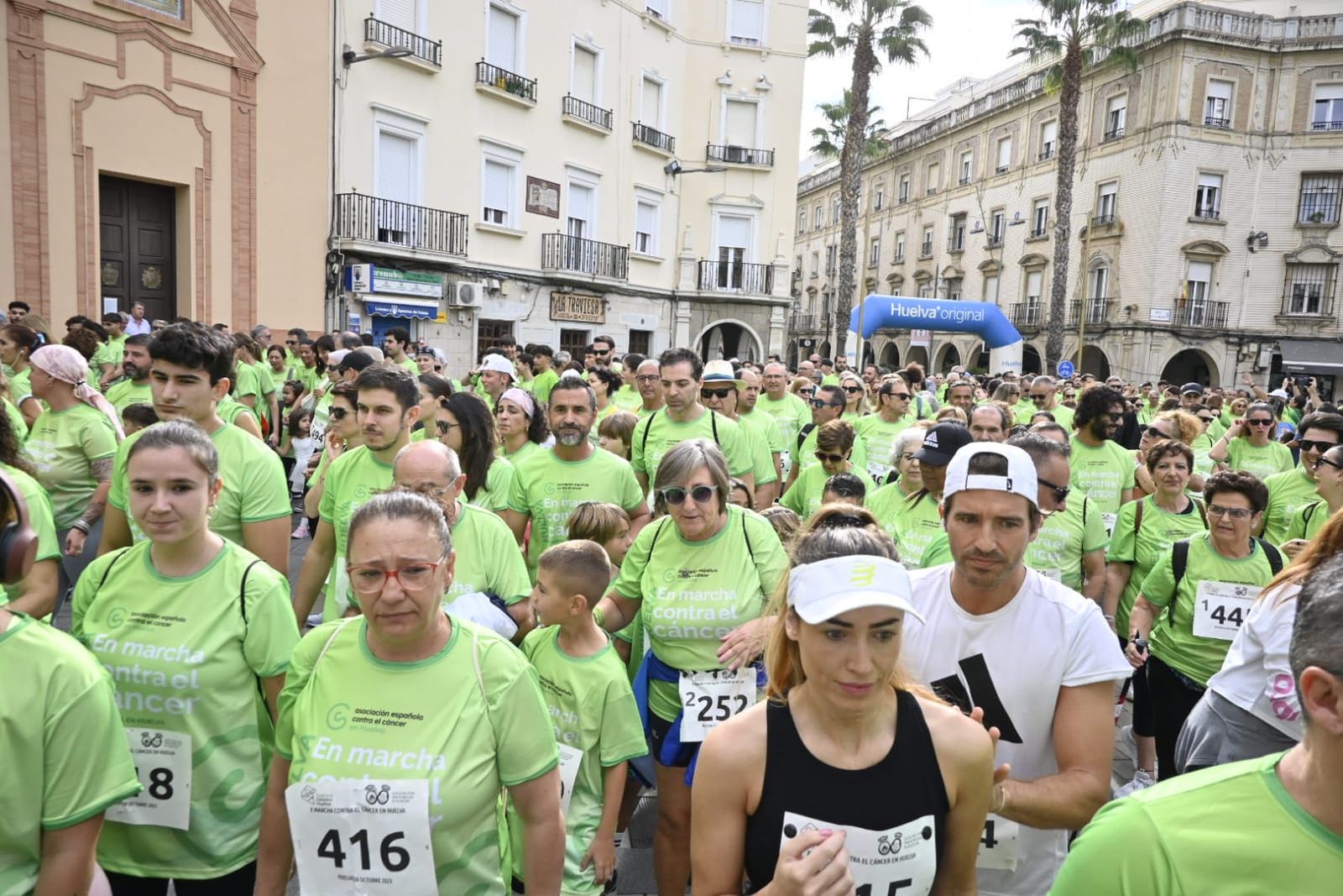 Marcha contra el cancer Huelva 2025.