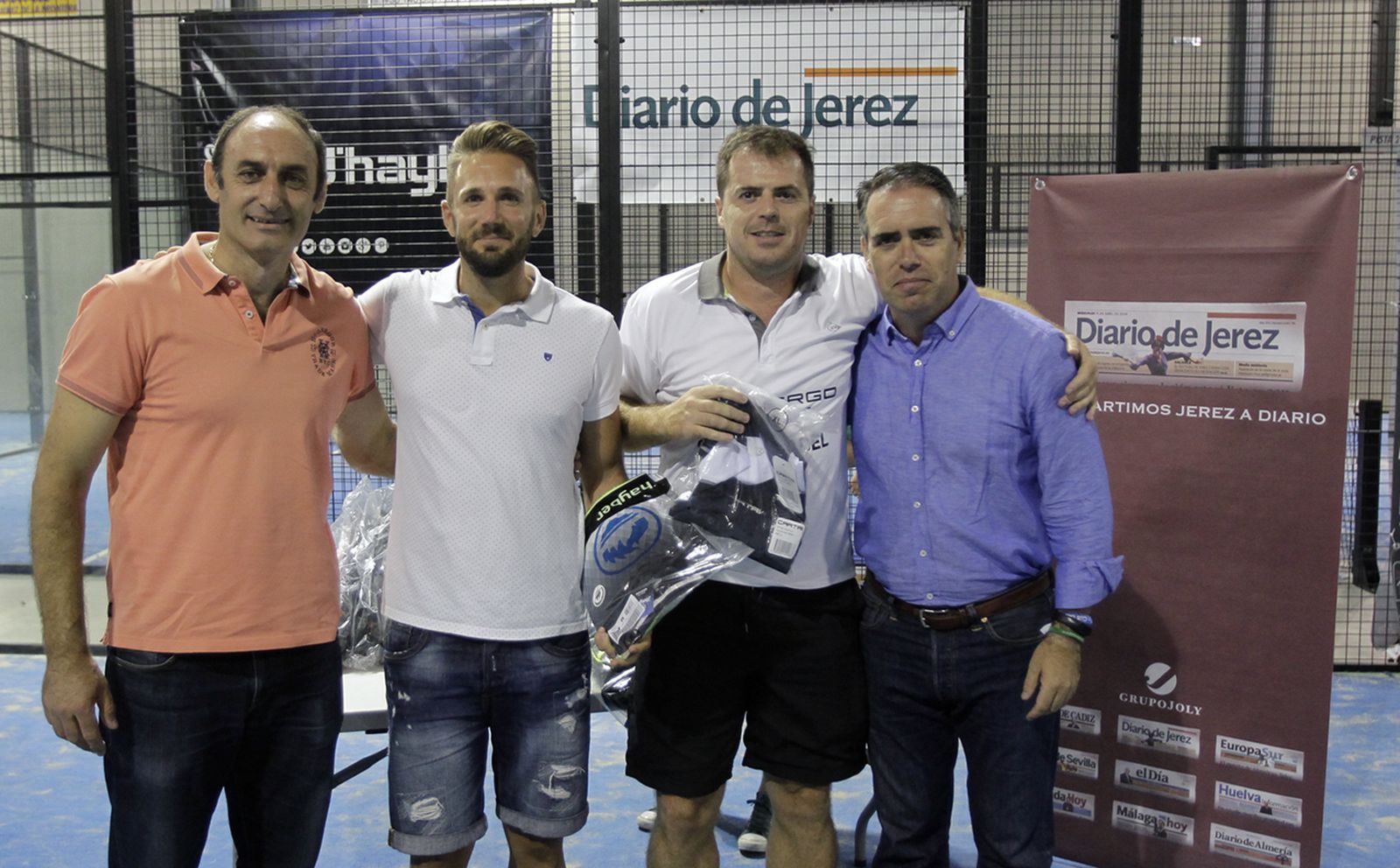 Romero y Pérez, campeones consolación Categoría A.