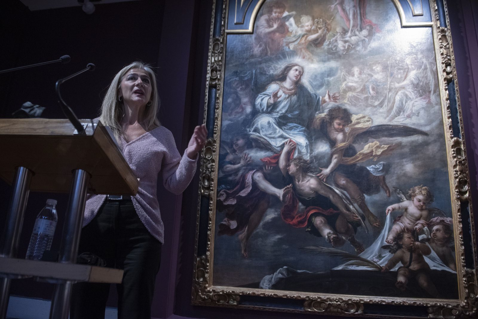 La presentación de la exposición gran antológica de Valdés Leal, en imágenes