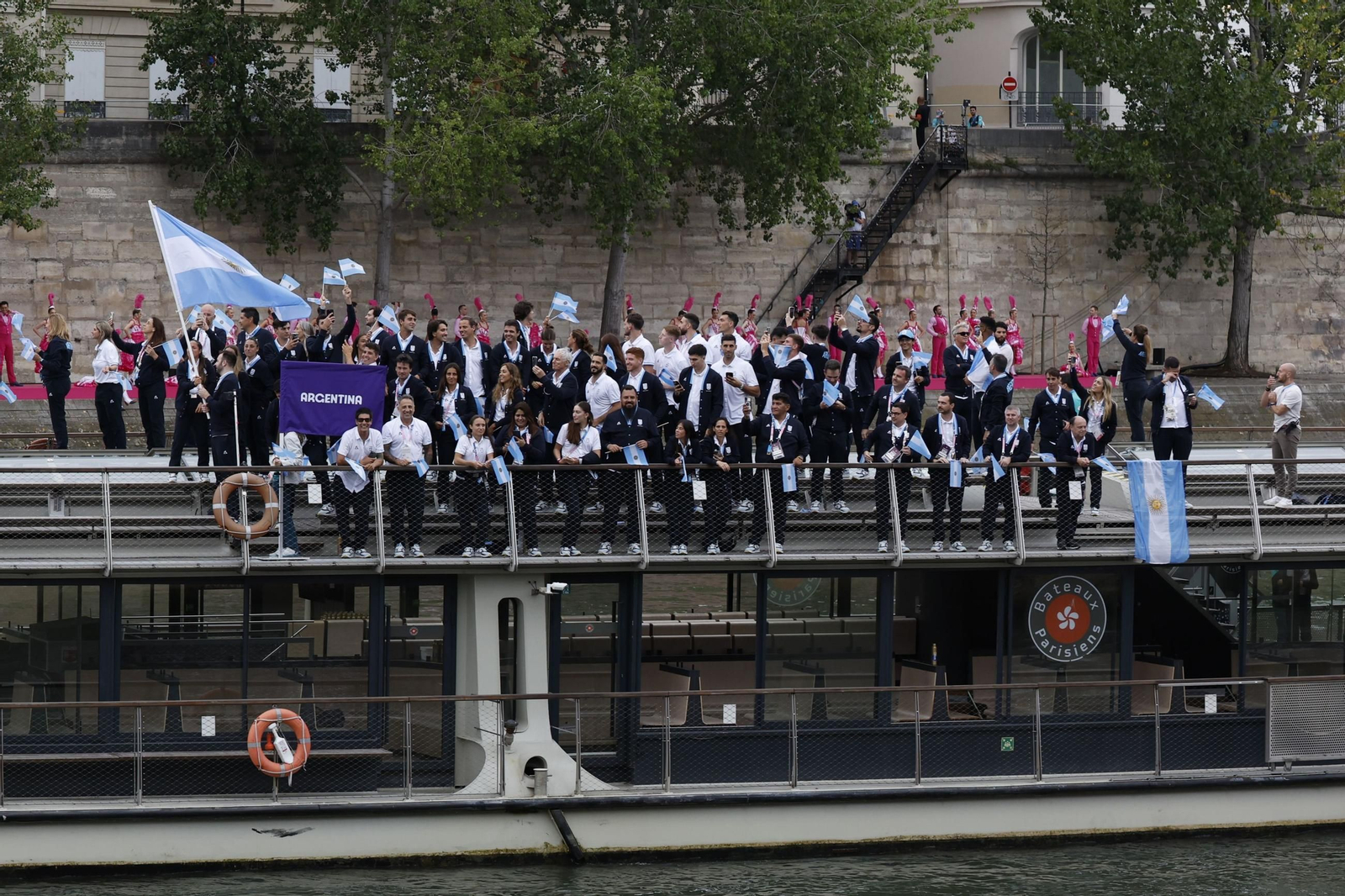 Las fotos de la ceremonia de inauguración de los Juegos Olímpicos de París 2024