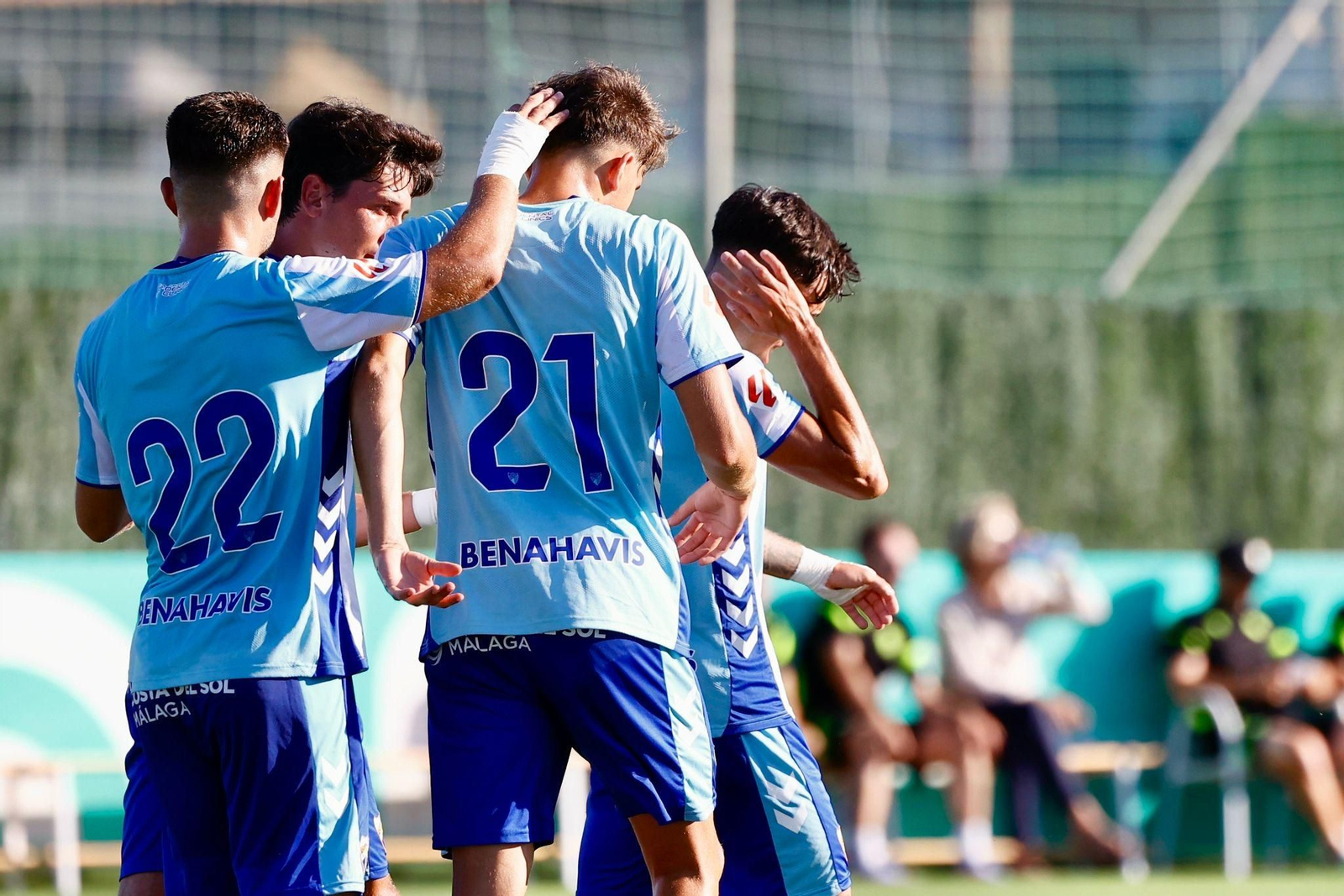 Almería-Málaga CF, en fotos