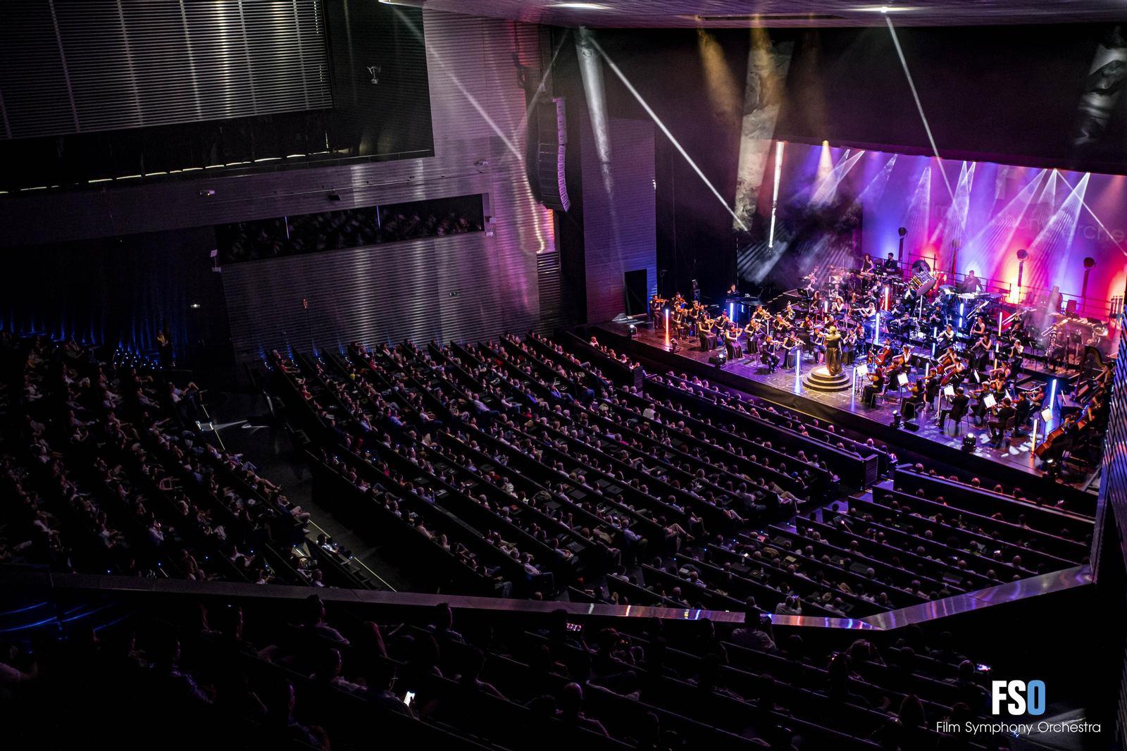 Una fotografía de la anterior visita de la Film Symphony Orchestra a Sevilla con ‘Krypton’, el programa que precedió a ‘Henko’.