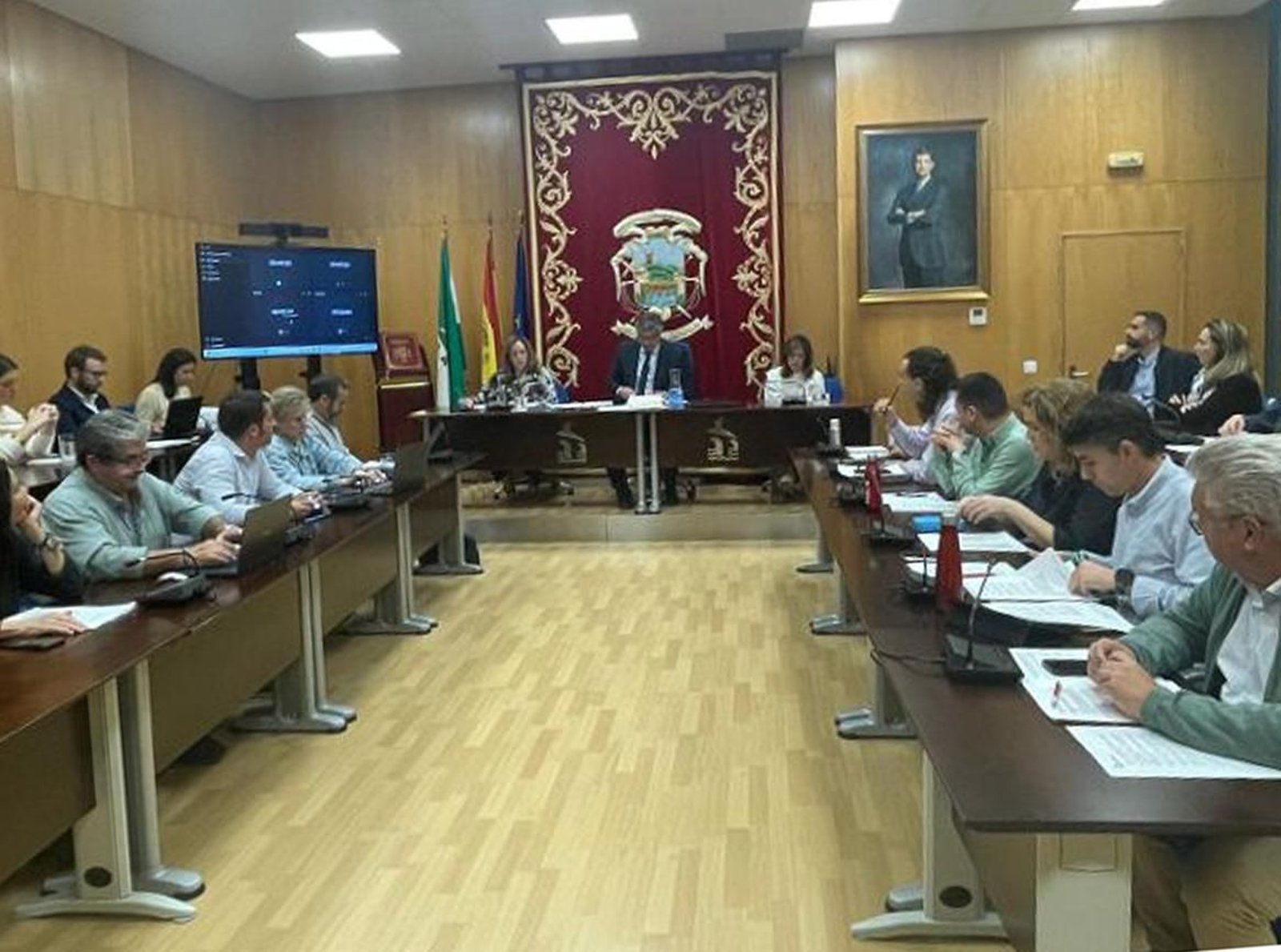 Pleno del Ayuntamiento de Puente Genil.