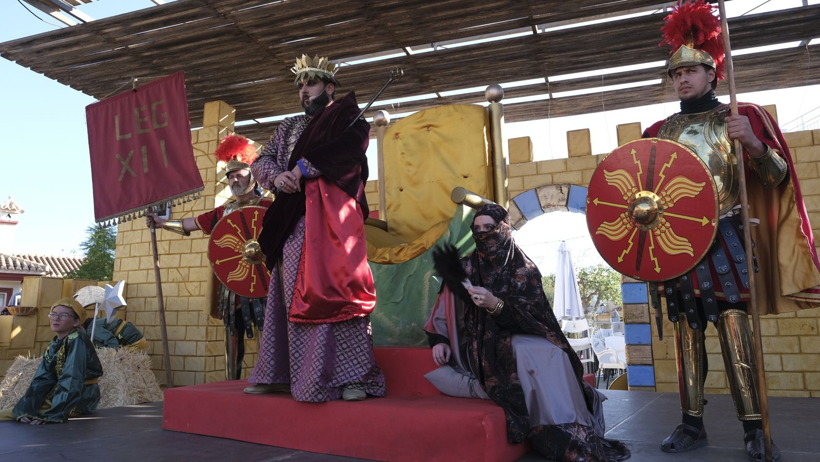 Imágenes del Auto Sacramental de los Reyes Magos de Los Gallardos