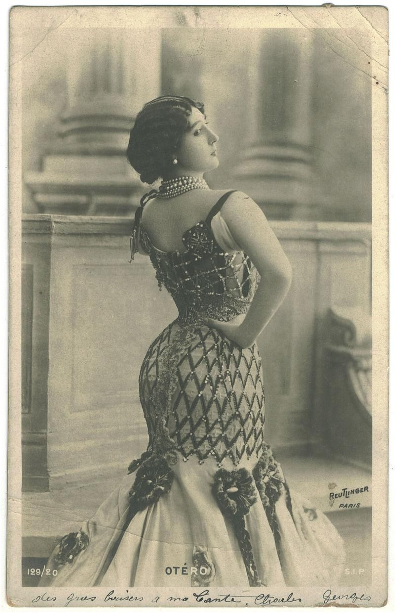 La Bella Otero. FOTO: ReutLinger, París.