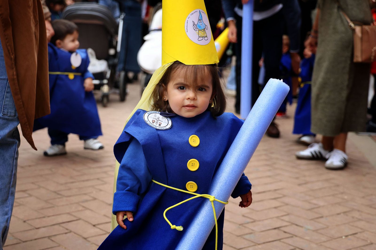 Imágenes de la procesión de la 'Escuela Infantil Mi Pequeño Puerto'