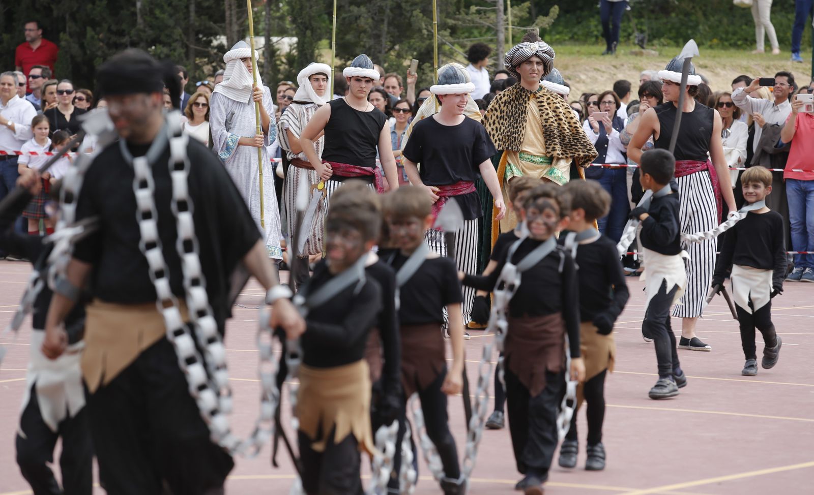 La Batalla de las Navas de Tolosa escenificada por los alumnos de El Romeral
