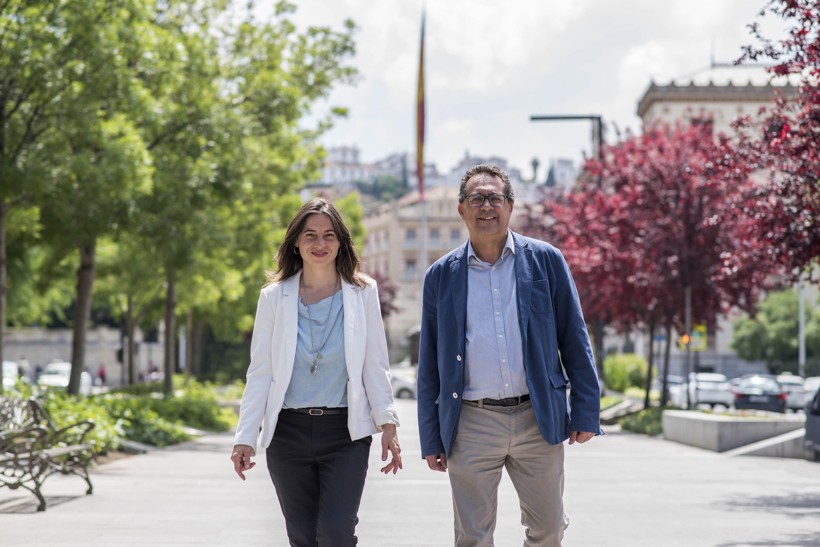 Antonio Daponte y Marta Gutiérrez ponen rumbo a las elecciones de 2019.