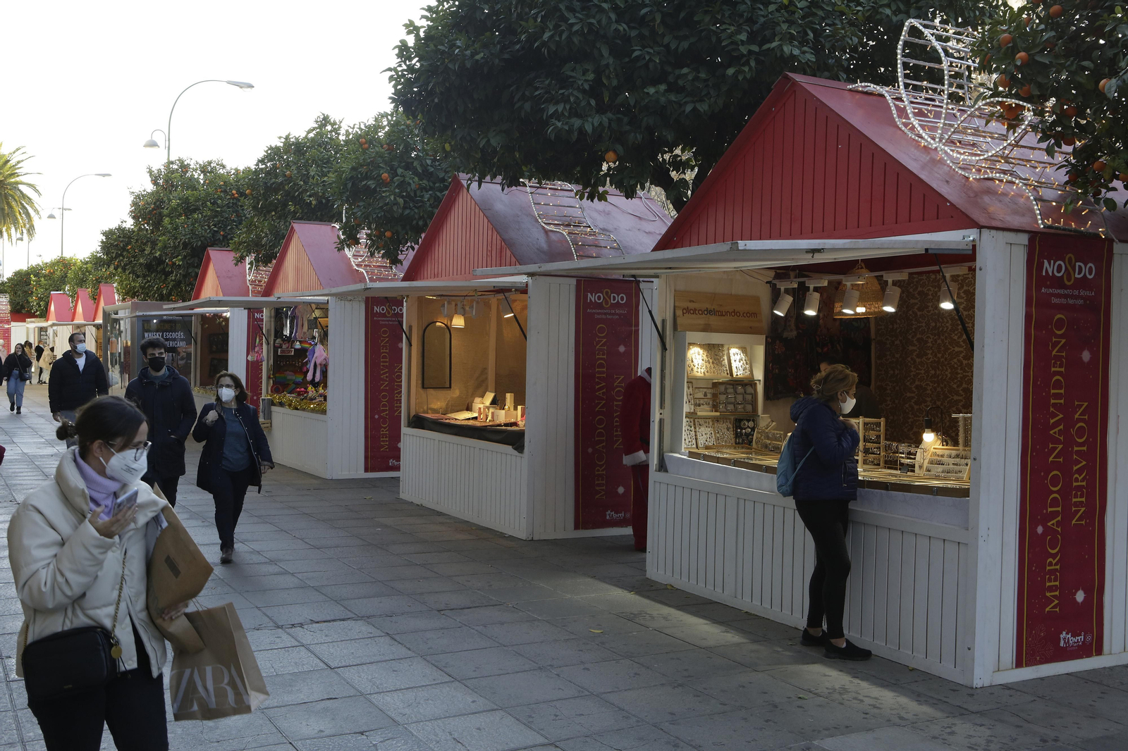 Mercado navideño de Nervión