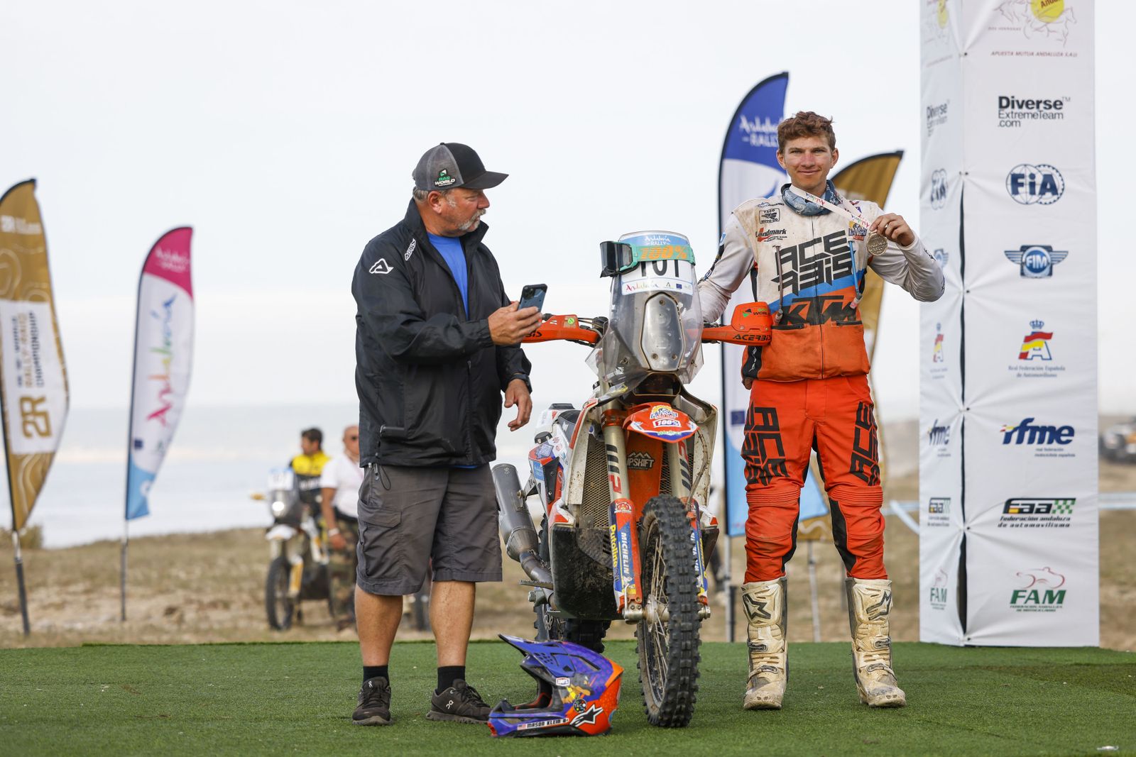 Andalucía Rally: las imágenes del 'Dakar' por tierras andaluzas
